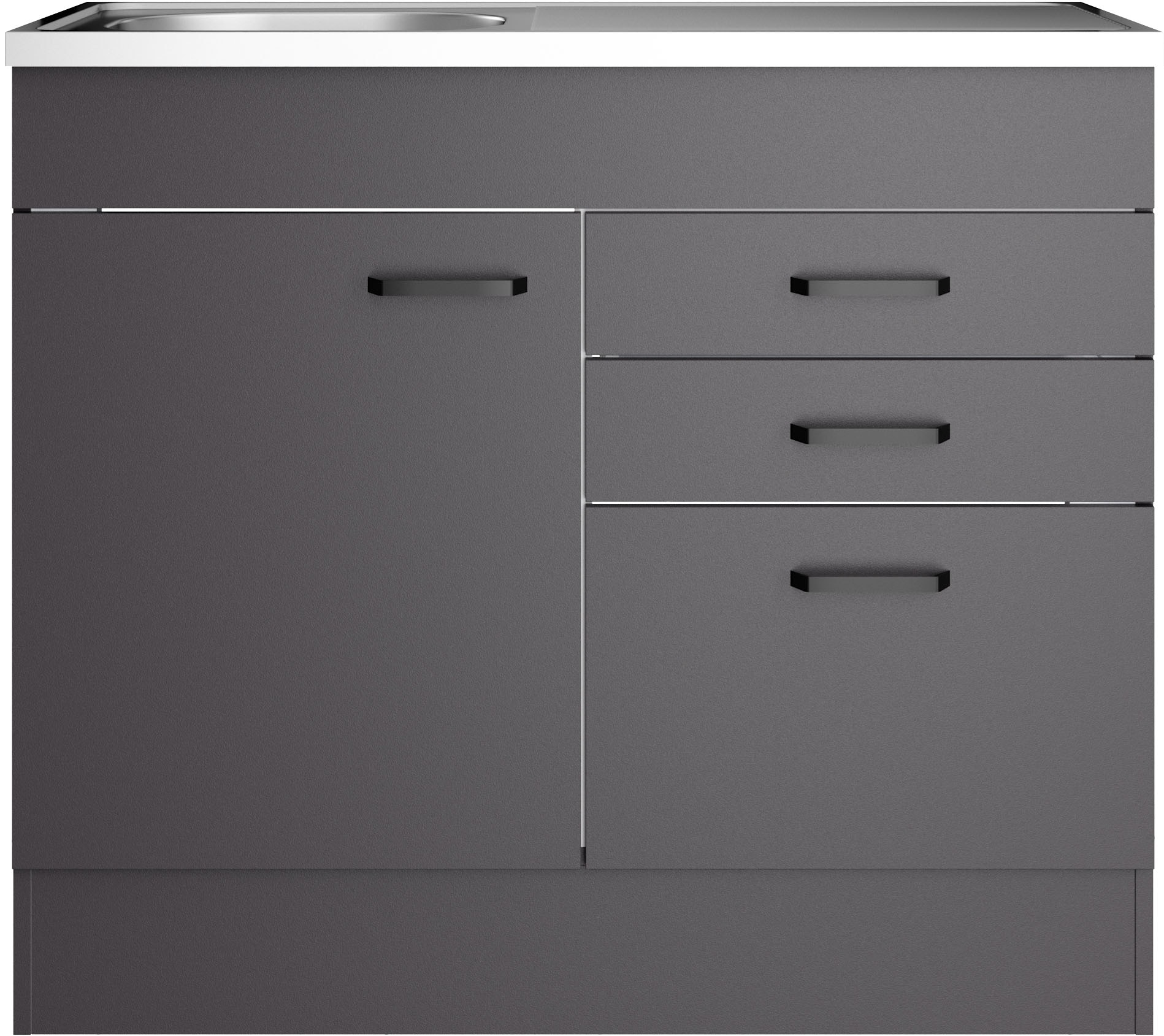 OPTIFIT Spülenschrank »OPTImulti« Breite 100 cm, Tiefe 50 cm, mit Spülenauflage