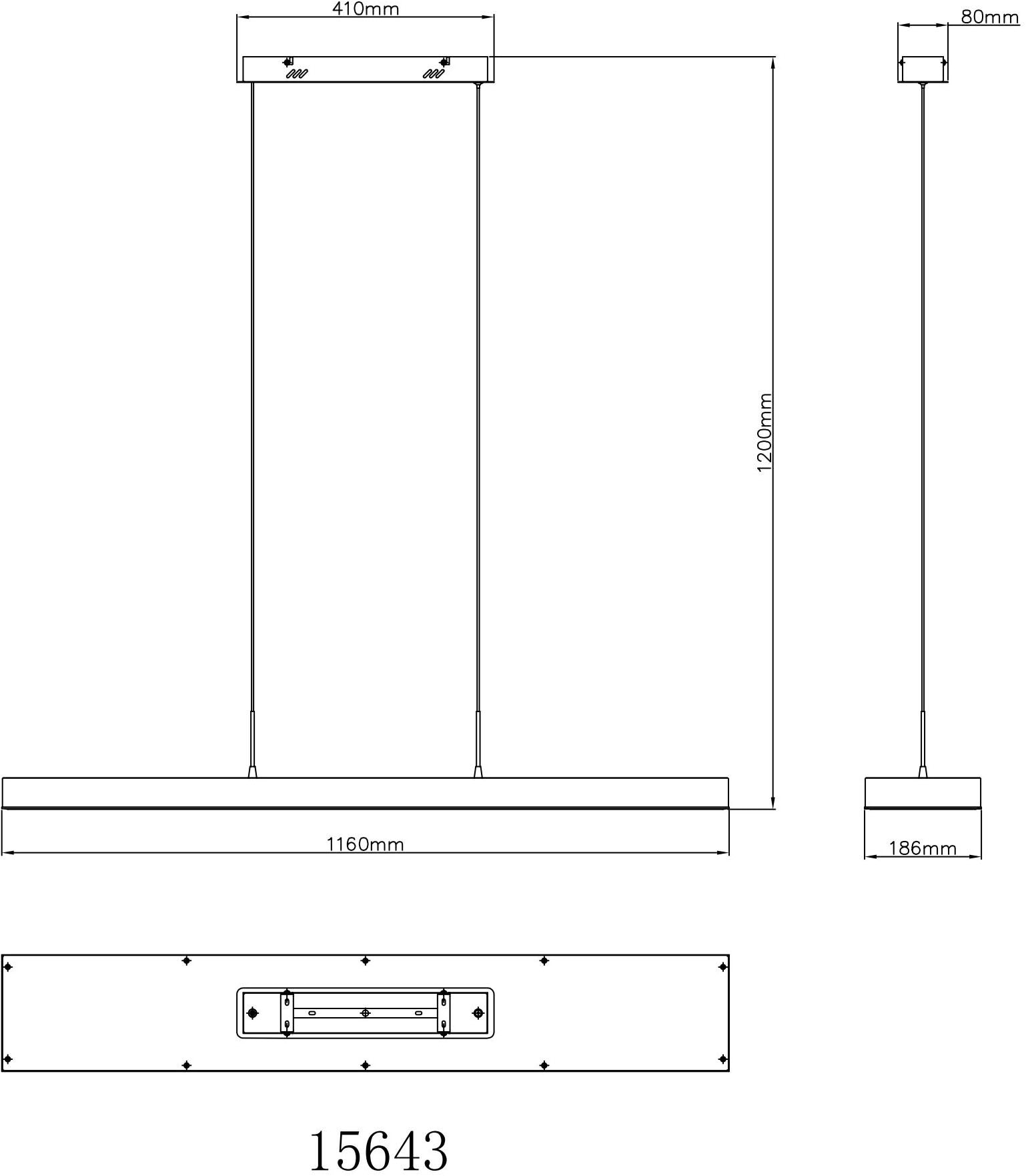 GLOBO LIGHTING LED Pendelleuchte »SOLA«, Leuchtmittel LED-Modul | LED fest integriert, Hängelampe/Pendelleuchte/Höhe kürzbar/Esstisch/Esszimmer