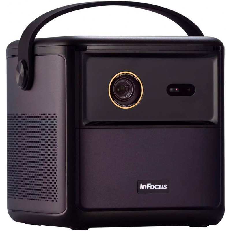 INFOCUS Beamer »Beamer mit LED, Full HD, 450 ISO-Lumen, HDR10, 3D, Google TV, WLAN« (450 lm 1920 x 1080 px) schwarz Native 1080p Full HD-Auflösung...
