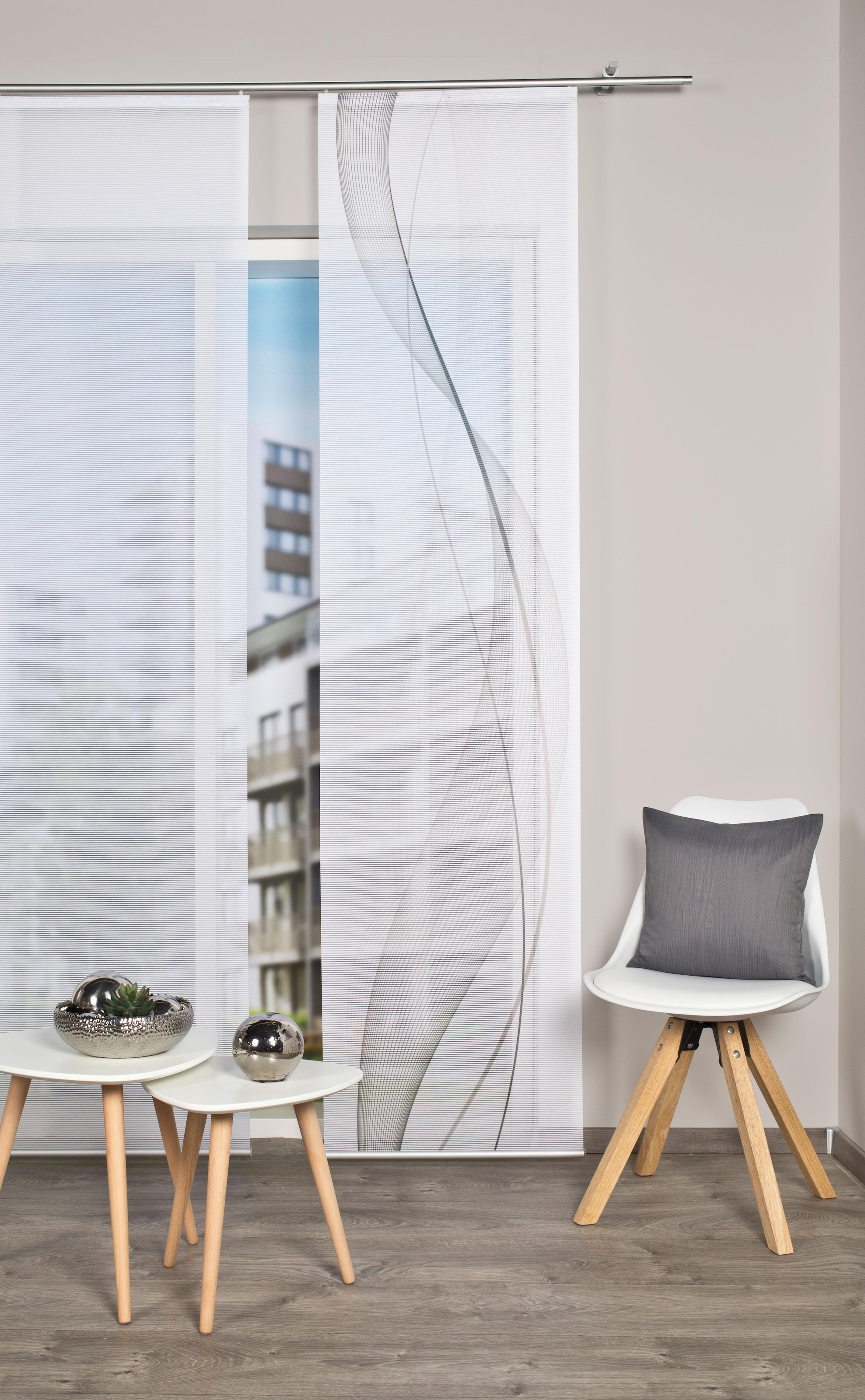 Vision S Schiebegardine »HEIGHTS«, (1 St.), HxB: 260x60, Schiebevorhang Bambusoptik Digitaldruck