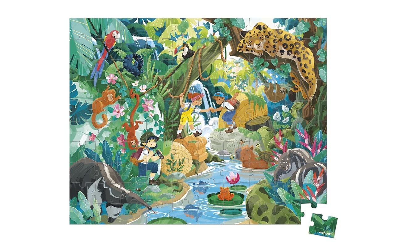 Janod Puzzle »Urwald-Abenteuer Inca«
