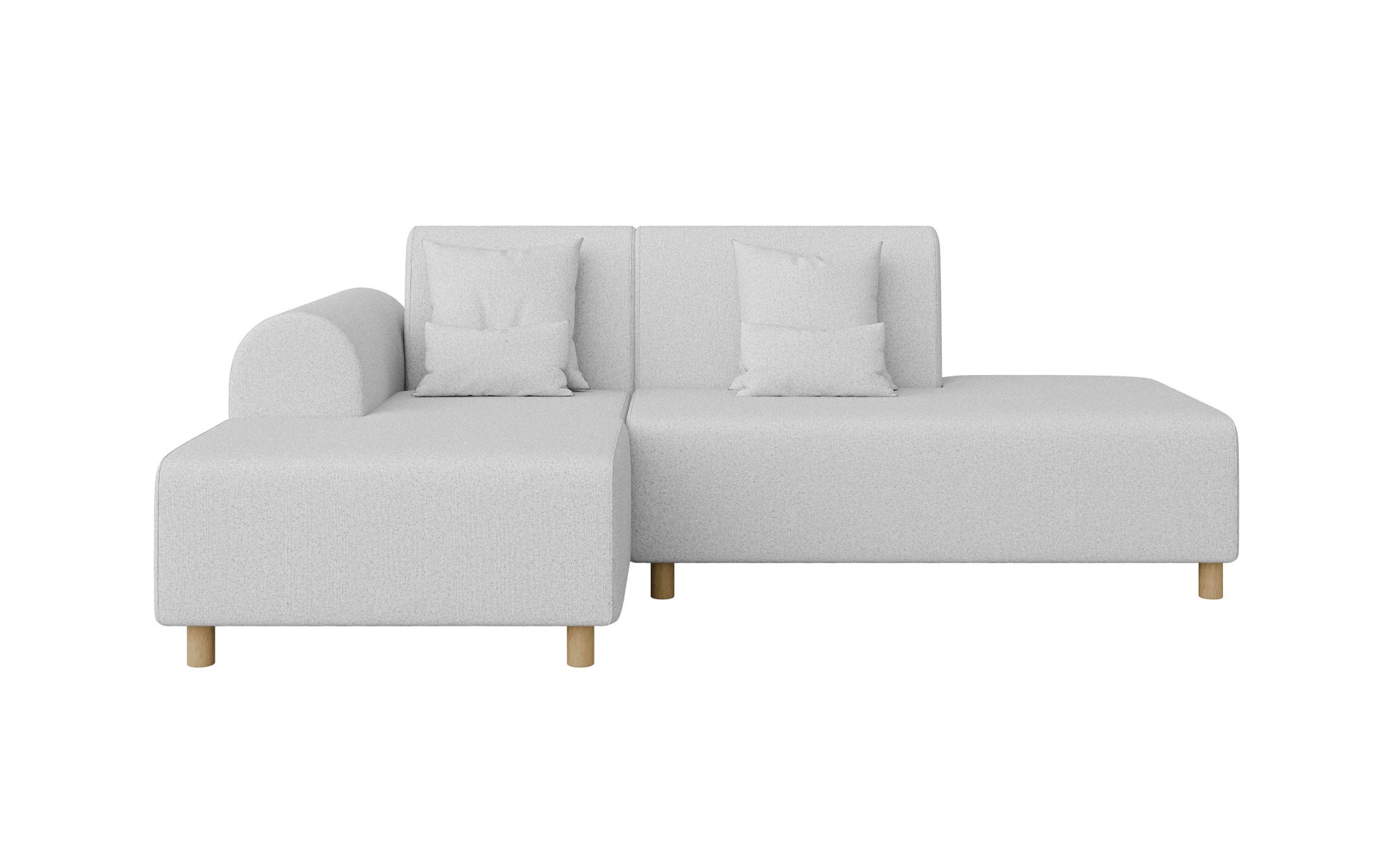 INOSIGN Ecksofa »Suyala«, L-Form mit Hocker