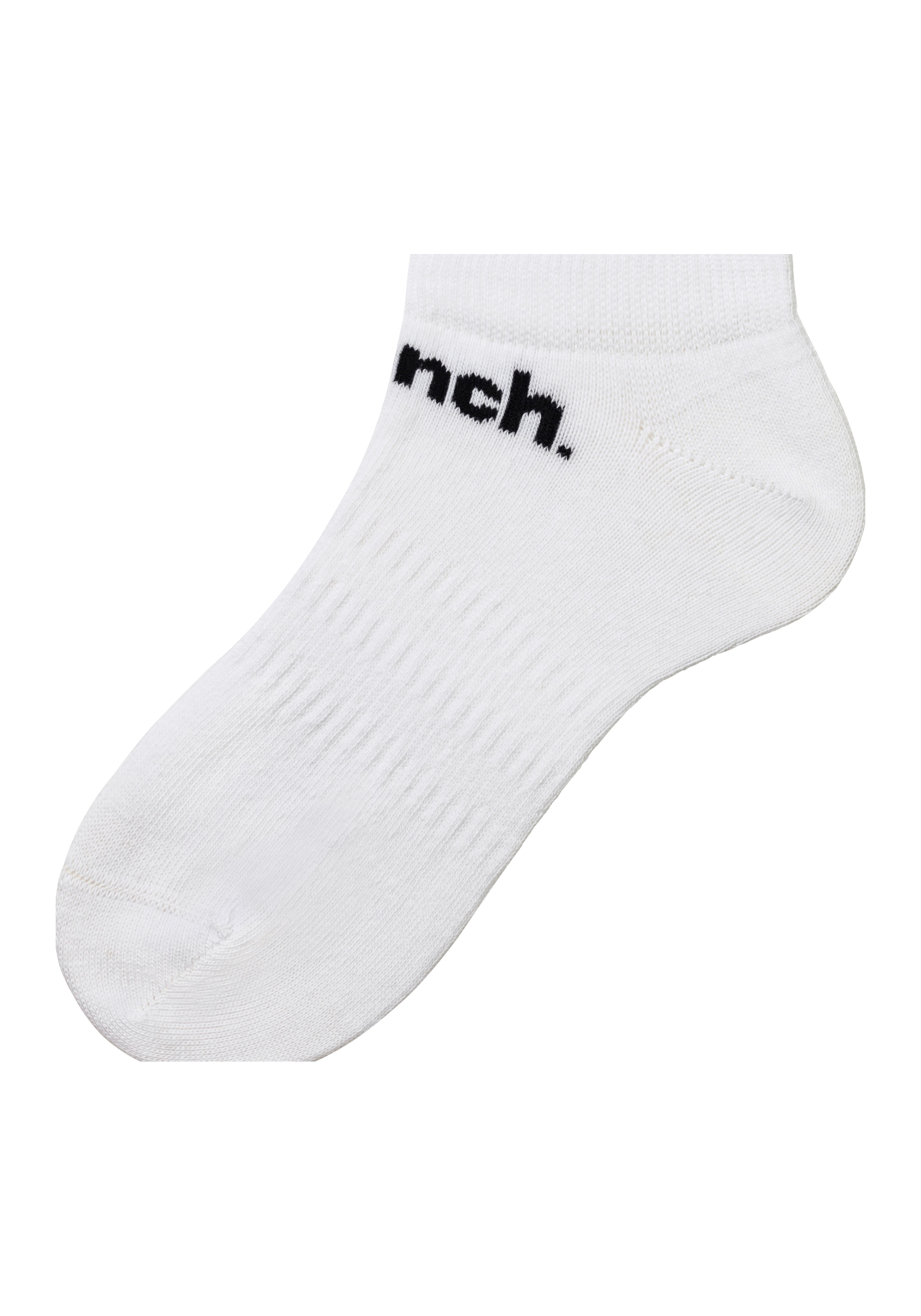 Bench. Sportsocken, (Packung, 12 Paar), Sneakersocken mit klassischem Logoschriftzug