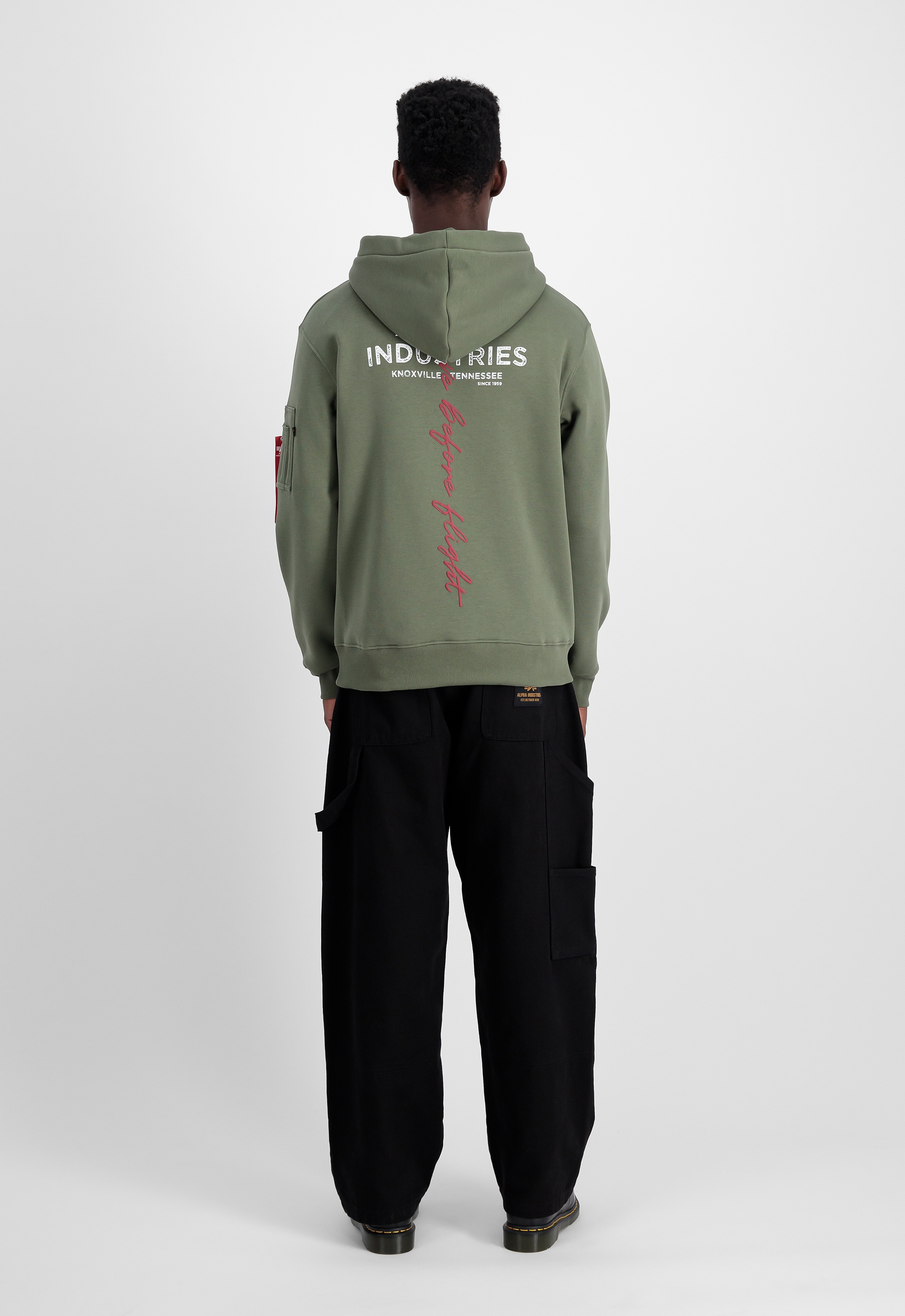 Alpha Industries Hoodie »Signature Backprint Hoodie«
