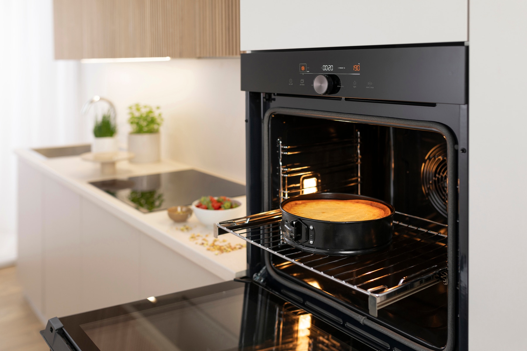 GORENJE Pyrolyse Backofen  »GO66E PIZZA350C«, mit Vollauszug, Pyrolyse-Selbstreinigung, max. Temperatur 350°C, AirFry-Funktion