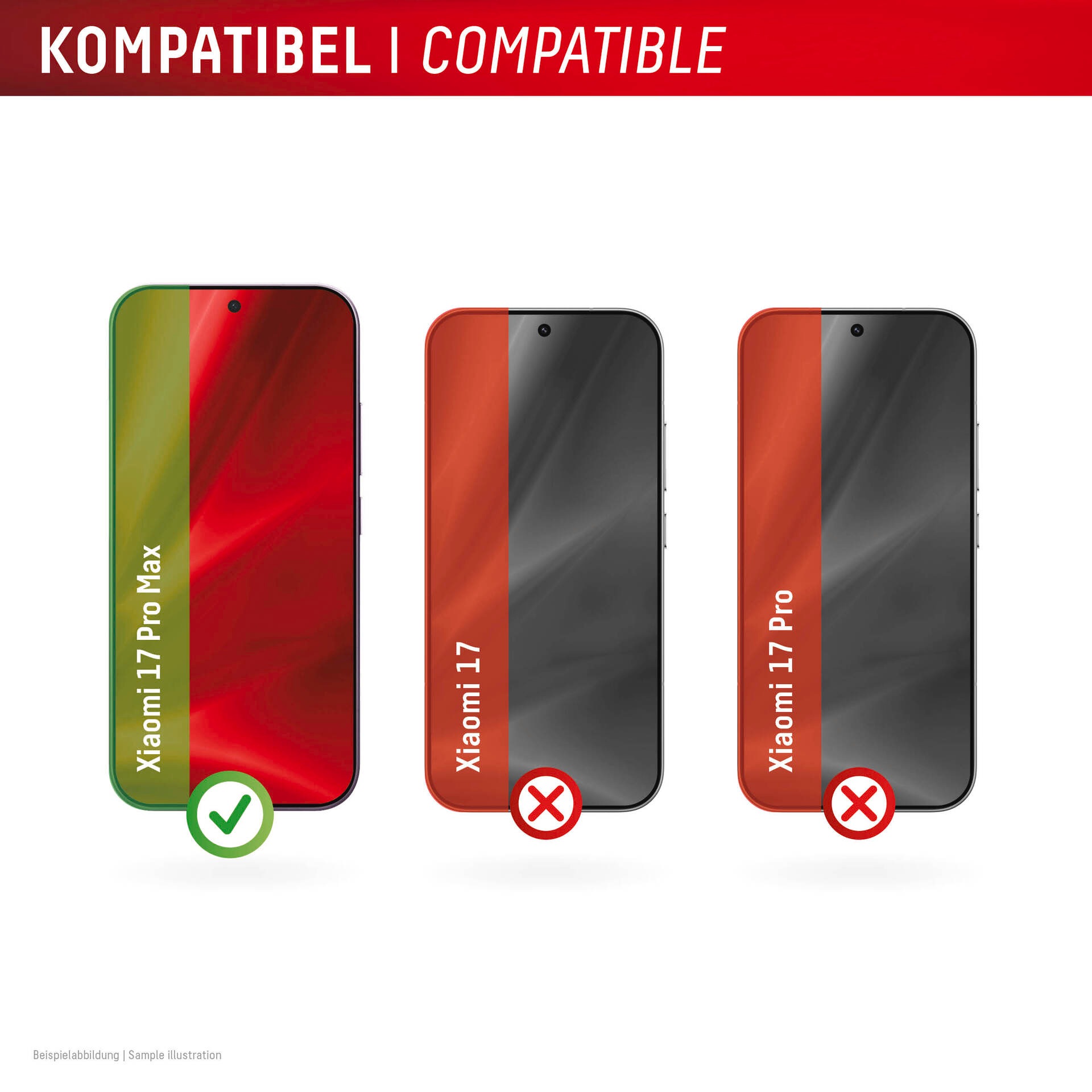 Displex Displayschutzglas »Smart Glass - Ultra-Dünn Unzerbrechlich Unsichtbar« für Xiaomi 17 Pro Max Displayschutzfolie, Schutzfolie, Bildschirmschutz, kratz- & stoßfest