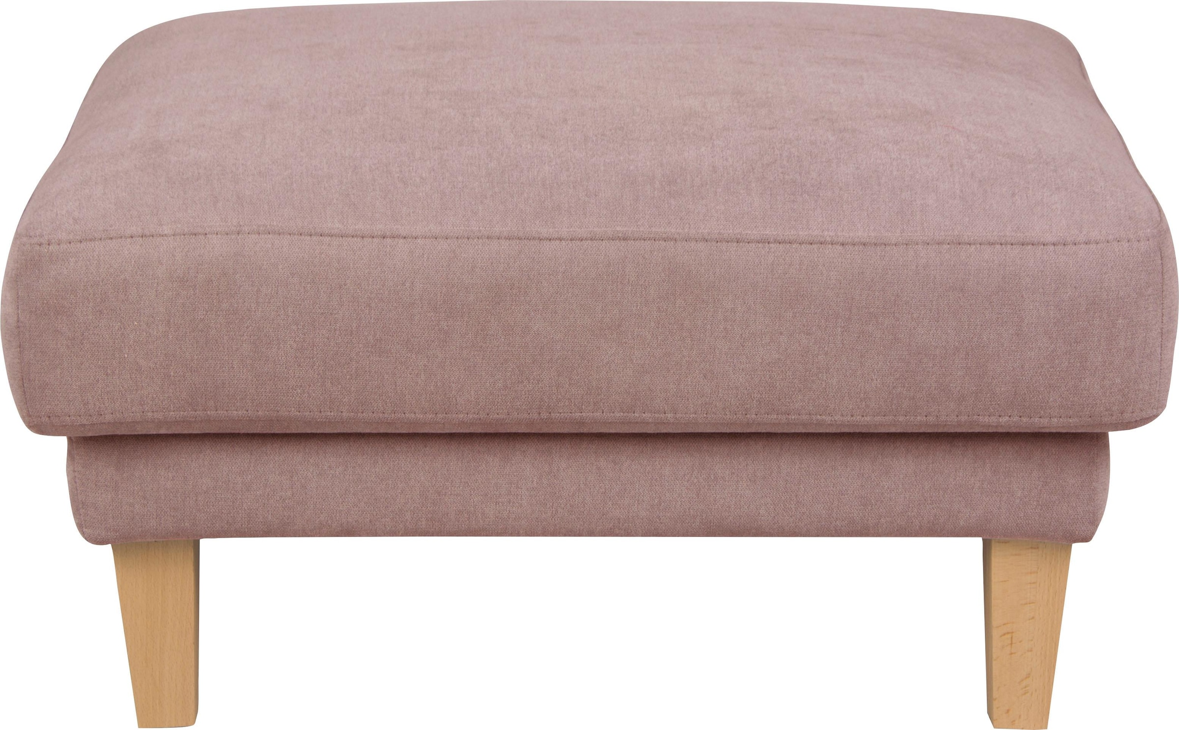 Home affaire Polsterhocker »TRIPLO passend zur Serie, Maße B/T/H: 82/72/46 cm«, mit Wellenunterfederung, in hochwertiger Verarbeitung