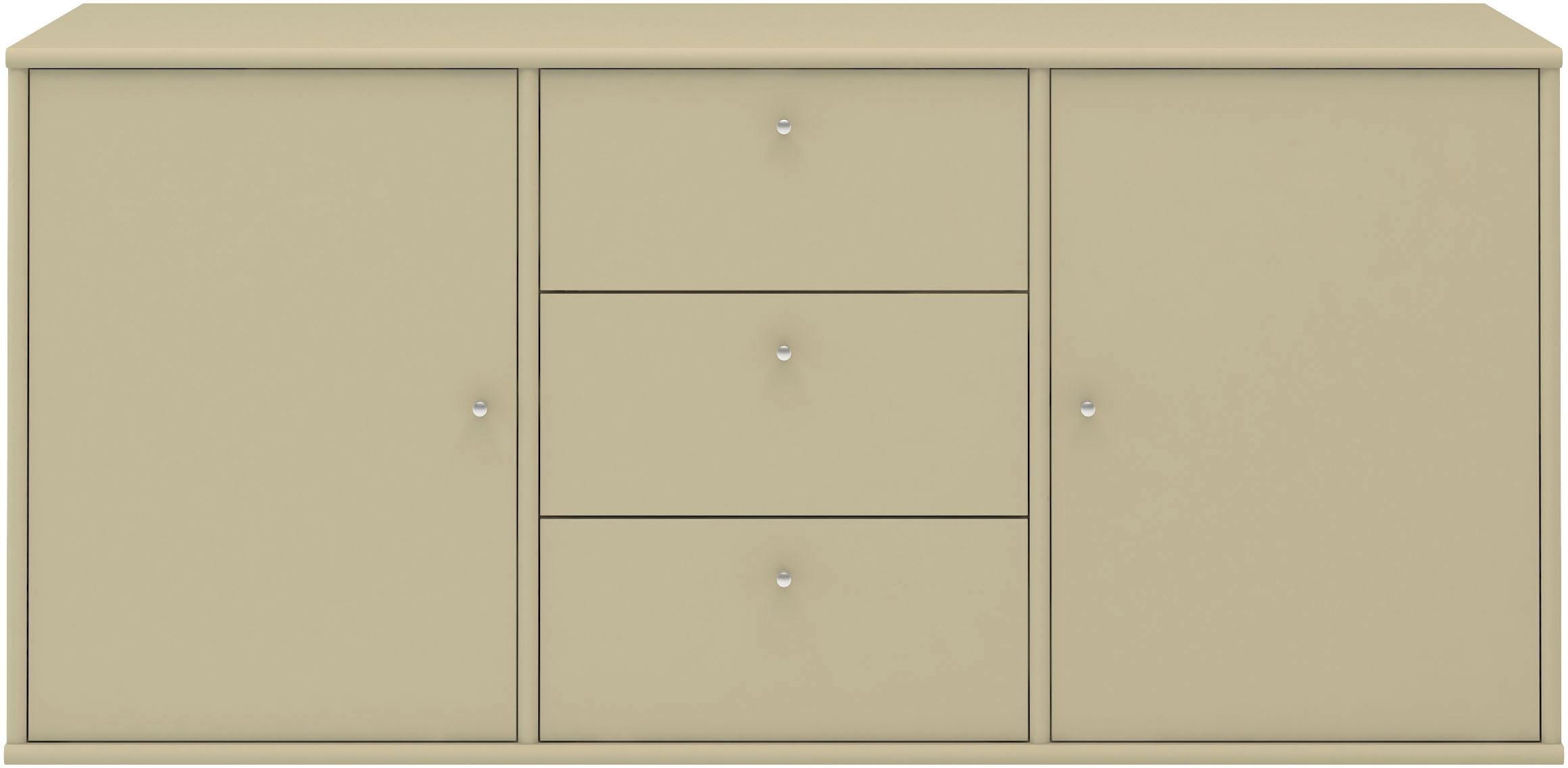 Hammel Furniture Sideboard »Mistral, Hochwertig Schrank, hängend/stehend montierbar«, mit Türen und Schubladen, B: 133 cm, anpassungsbar Designmöbel
