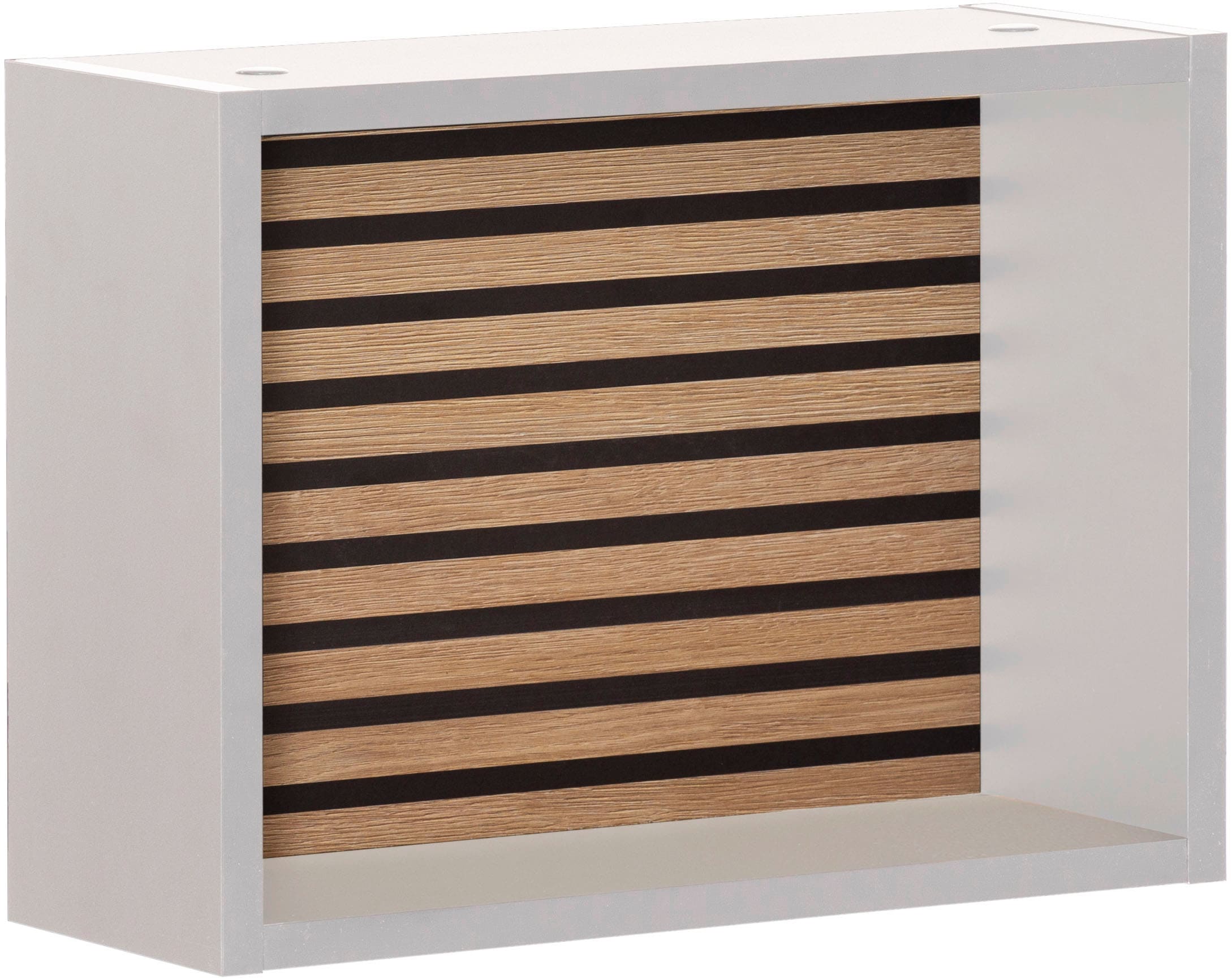 Schildmeyer Wandregal »Ekko, Breite 40 cm«, Rückwand mit Akustikprint, Wand günstig online kaufen
