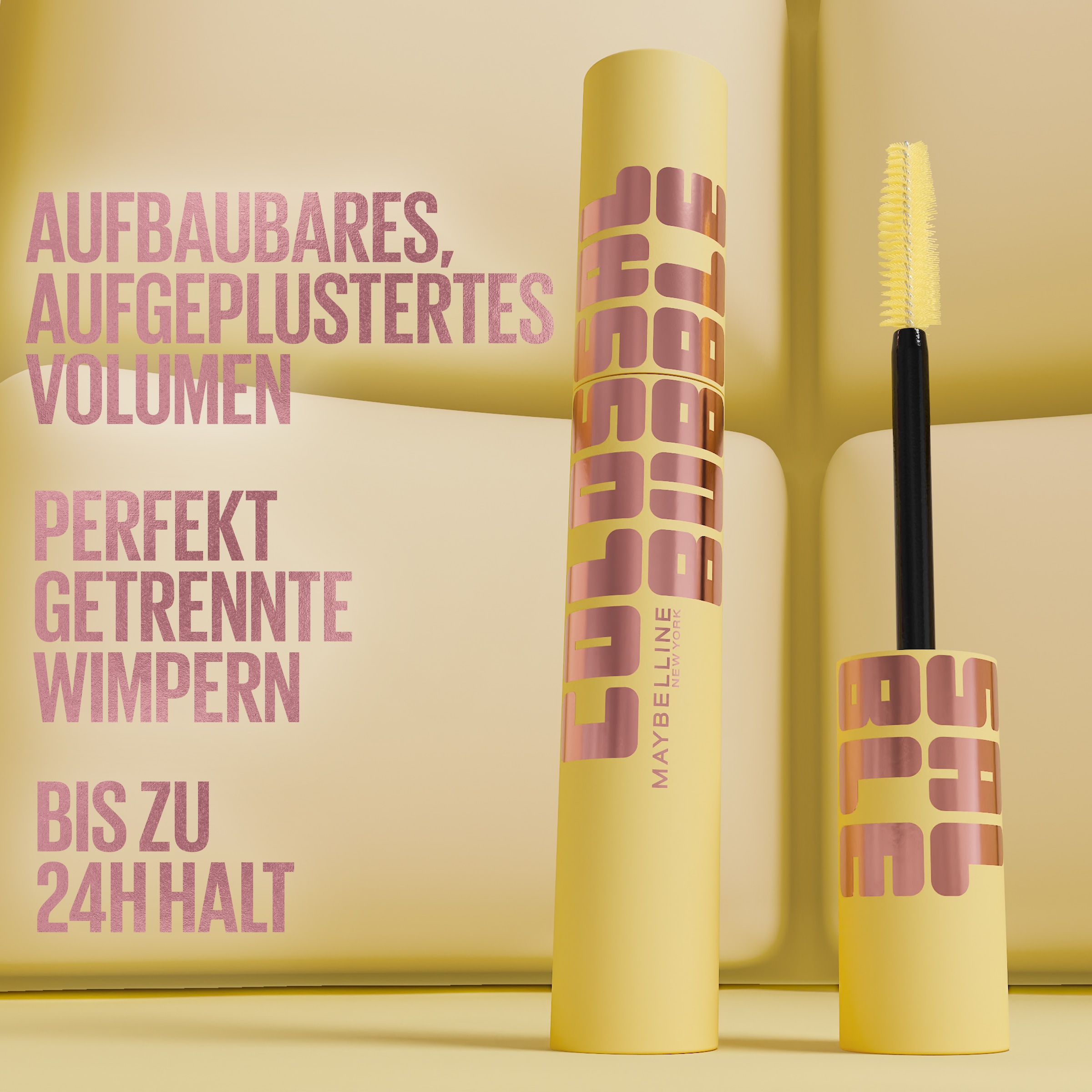 MAYBELLINE NEW YORK Mascara »Colossal Bubble Mascara« wasserfest