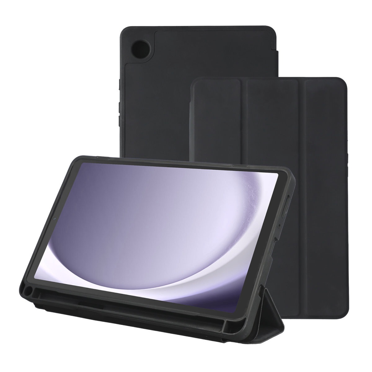 4smarts Tablet-Hülle »Folio Case Basic für Samsung Galaxy Tab A9«, Backcover, Schutzhülle, Tabletschutzhülle, Case, Schutzcase, stoßfest