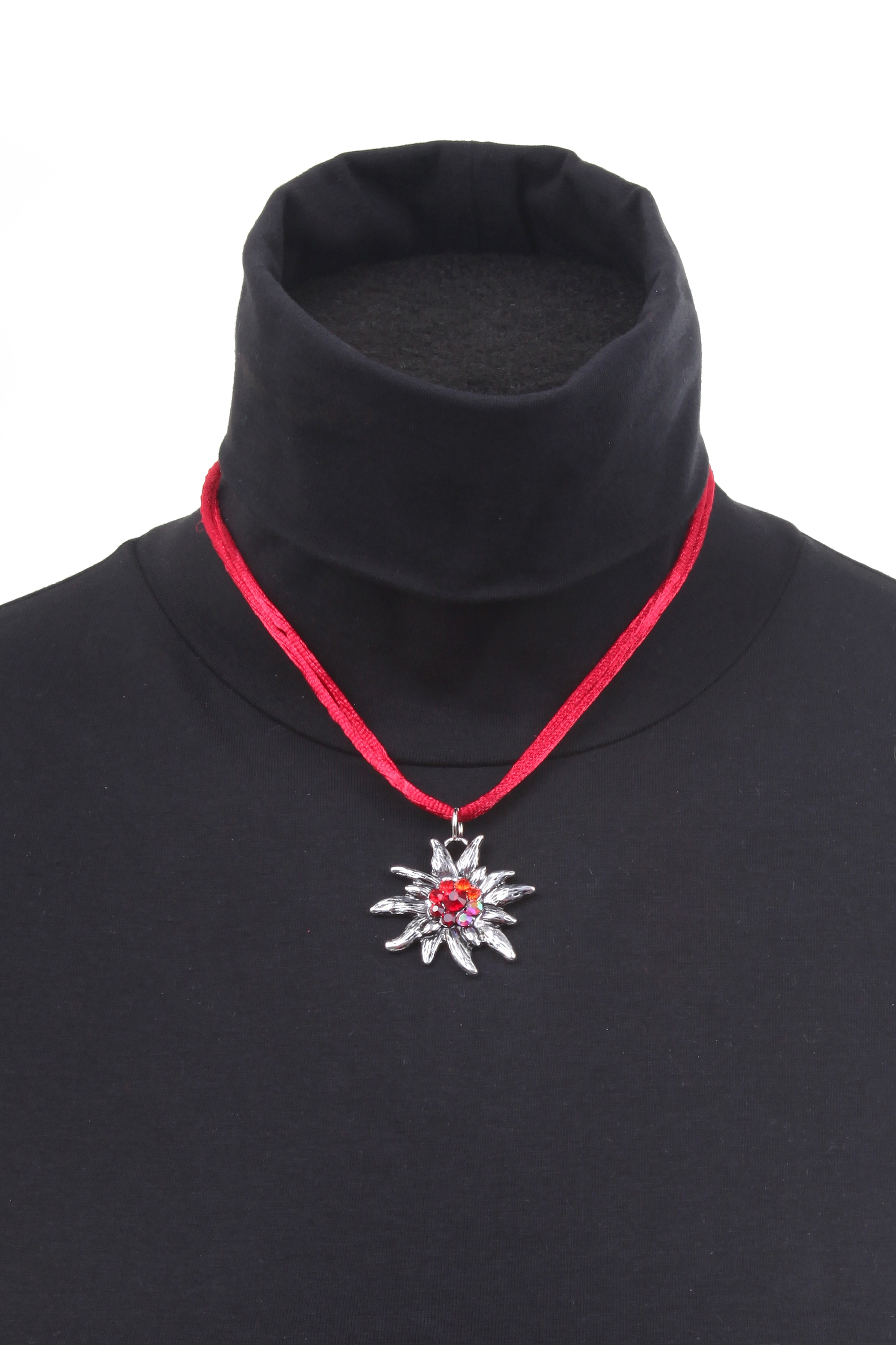 2. Bild von Allgäu Rebell Collier »Marie«, mit Edelweiß