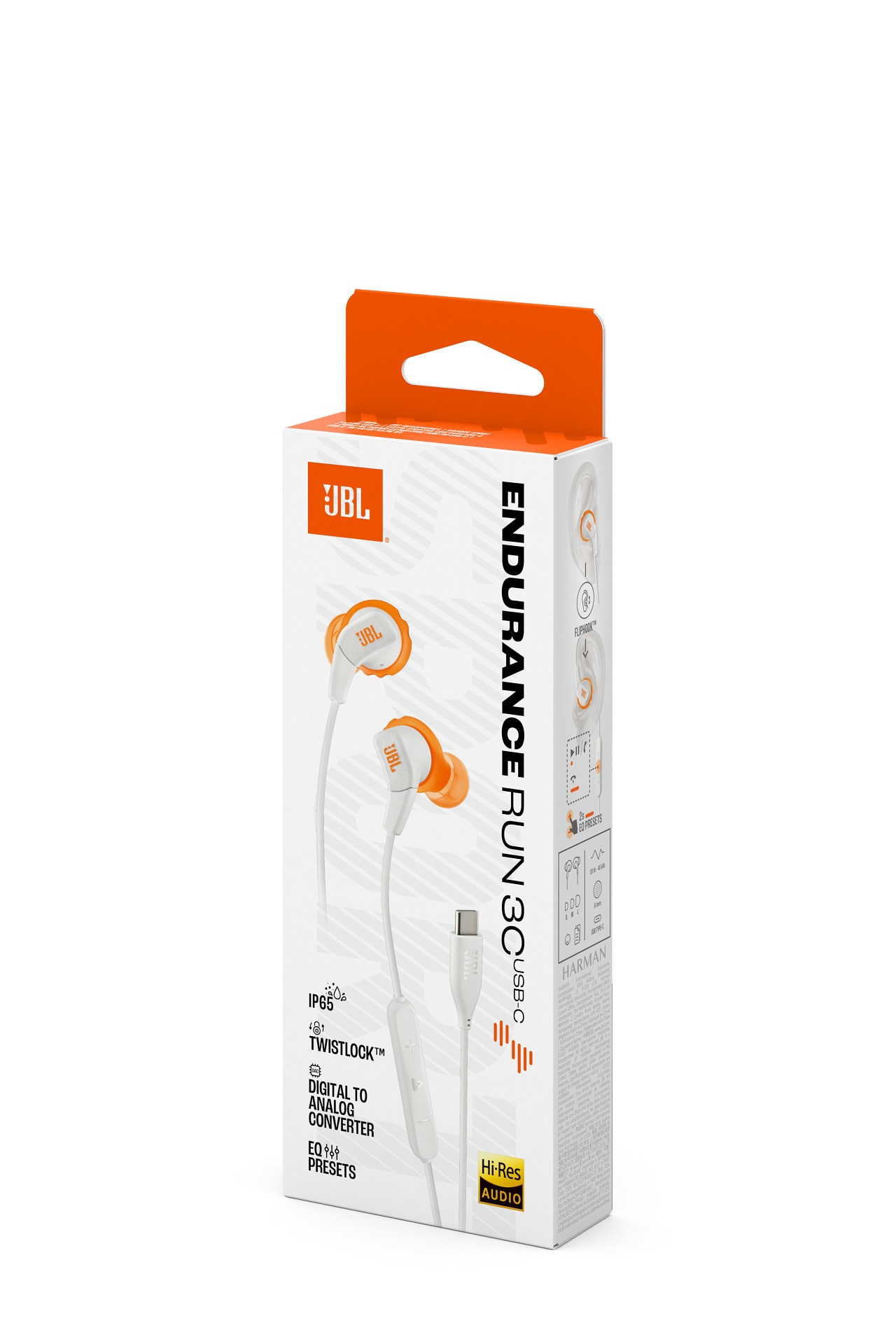 JBL Sport-Kopfhörer »Endurance Run 3 Wired USB-C« Freisprechfunktion