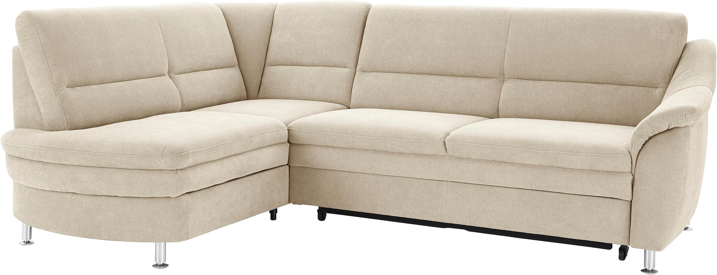 sit&more Ecksofa »Cardoso L-Form«, mit Federkern, wahlweise mit Bettfunktio günstig online kaufen