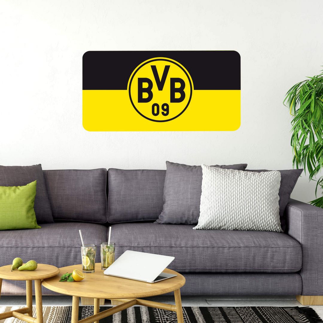 Wall-Art kaufen auf »Borussia Banner«, Rechnung Dortmund Wandtattoo St.) (1