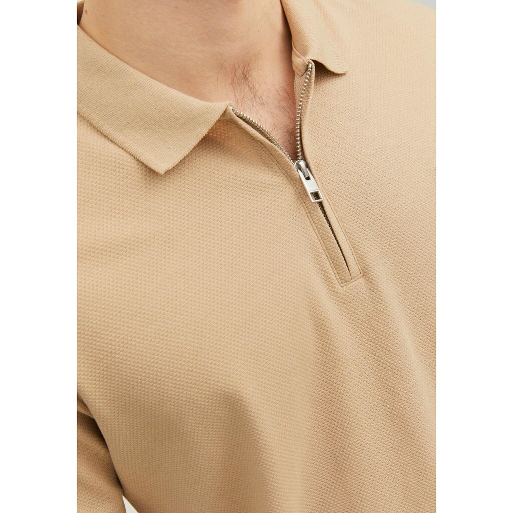 Jack & Jones Poloshirt »JPRBLASCOTT ZIP SS POLO SN«