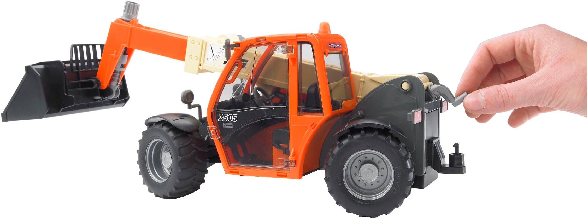 Bruder® Spielzeug-Radlader »JLG 2505 Teleskoplader 33 cm (02140)« Made in Europe