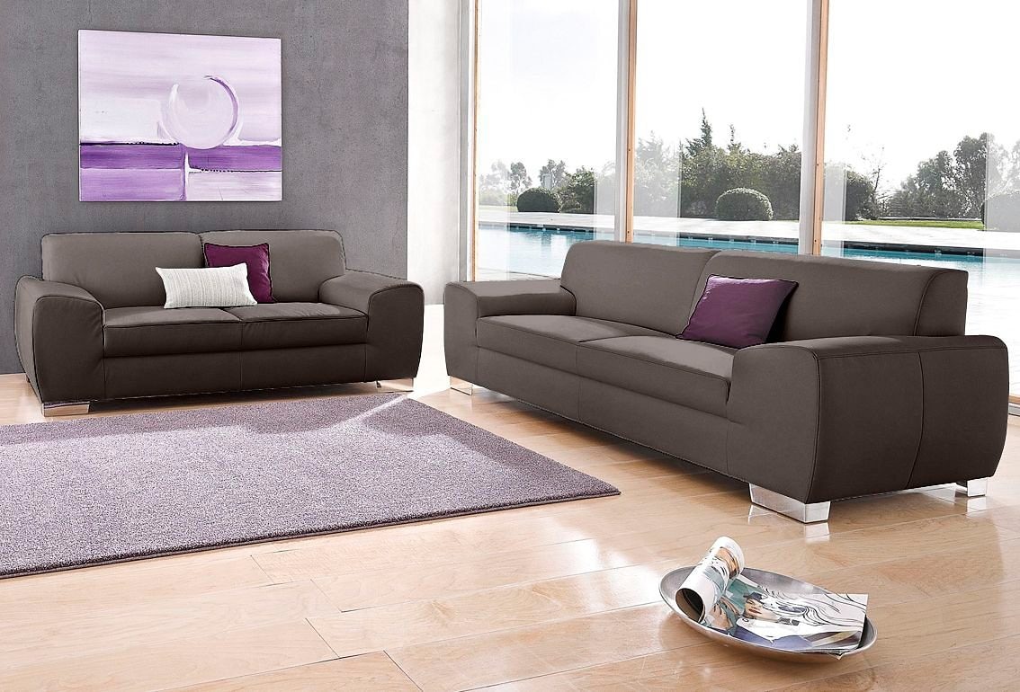 DOMO collection Polstergarnitur »Ricardo kubisch, modern und elegant, beque günstig online kaufen