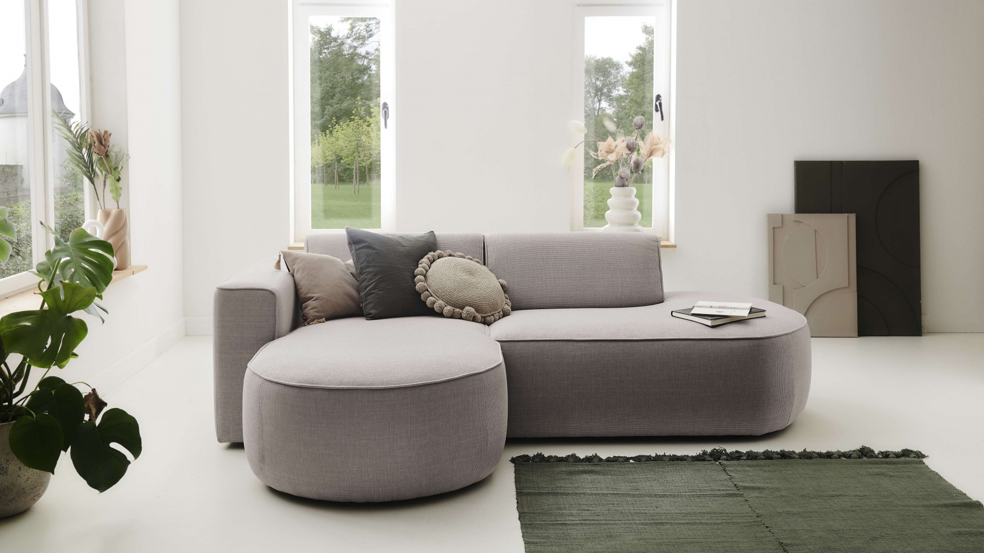 andas Ecksofa »Tisso«, kompaktes Sofas, ansprechendes Online-Shop modernes, Design kaufen im