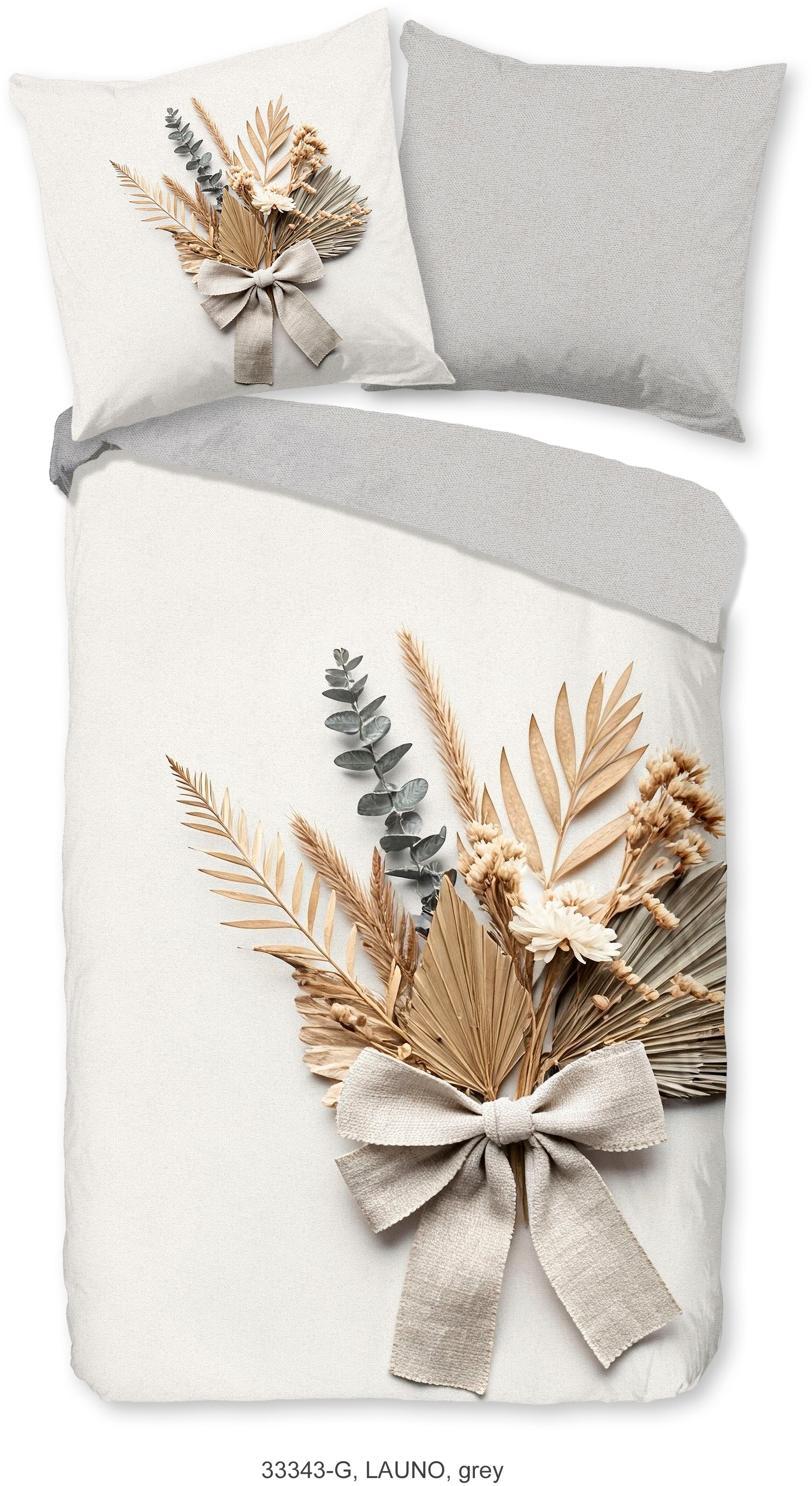 good morning Wendebettwäsche »Launo«, 100% Baumwolle, Renforcé, Reißverschl günstig online kaufen