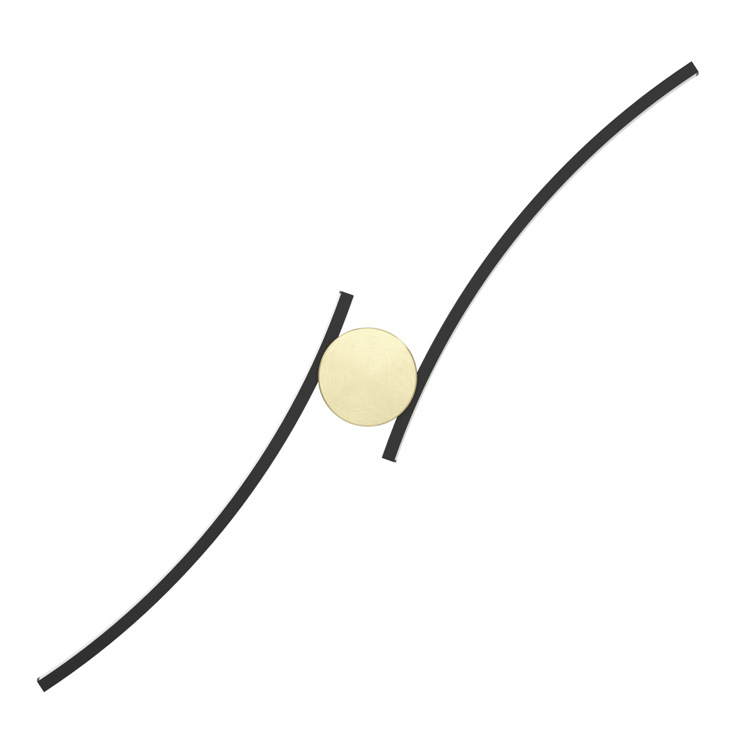 EGLO Deckenleuchte »AIETA Deckenlampe - Stahl, Kunststoff - LED - 12W - IP2 günstig online kaufen