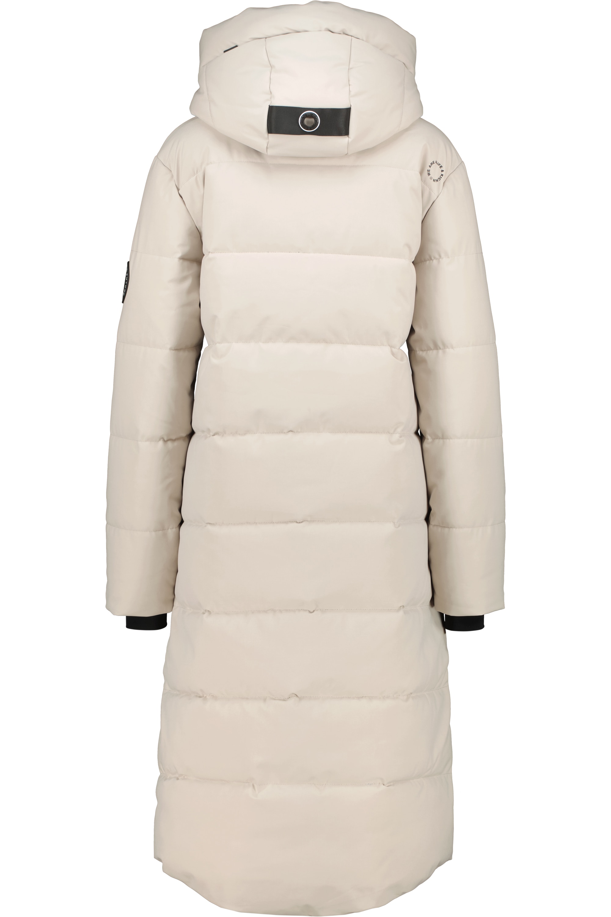 Alife & Kickin Steppjacke »Damen KatiaAK A«, mit Kapuze, Langer Wintermantel mit großer Kapuze und regulierbarer Beinfreiheit