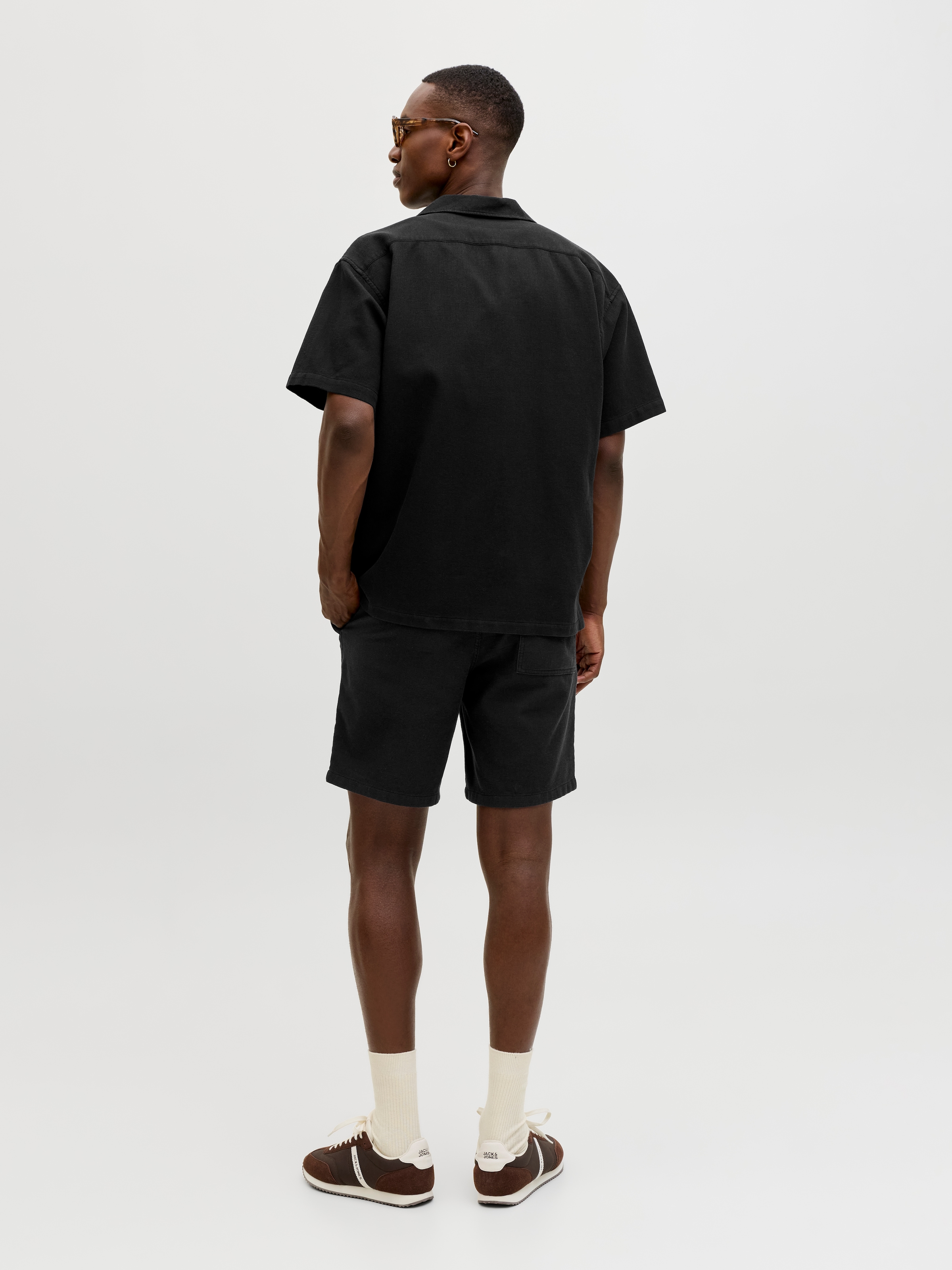 Jack & Jones Jogginghose »JPSTJAIDEN WAFFLE RESORT SHORT REG«  mit elastischem Bund