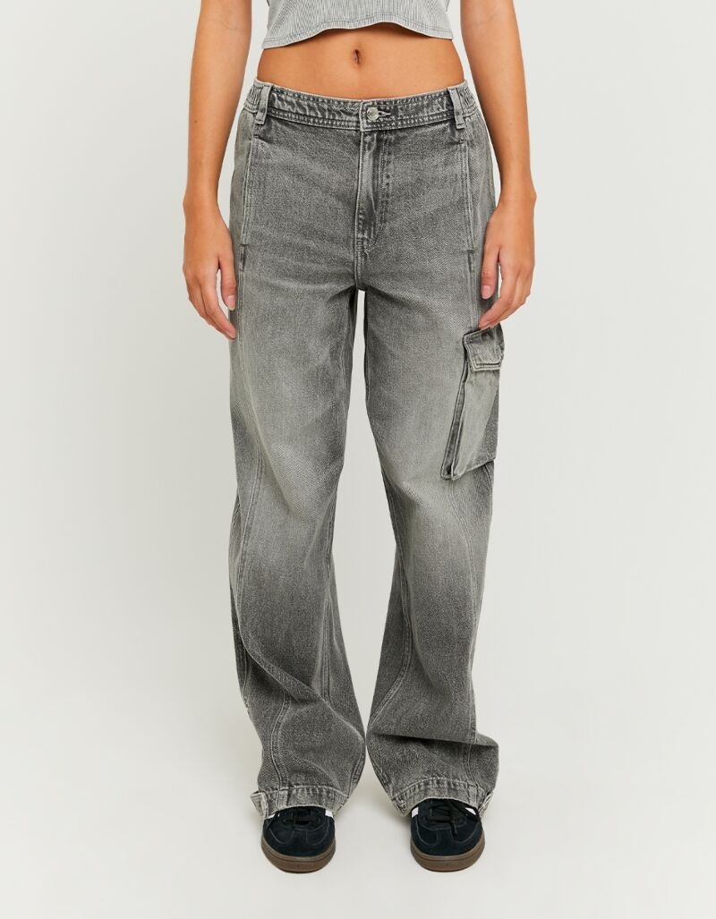Tally Weijl Cargojeans »SPADEGINNA« Baumwolle , baggy
