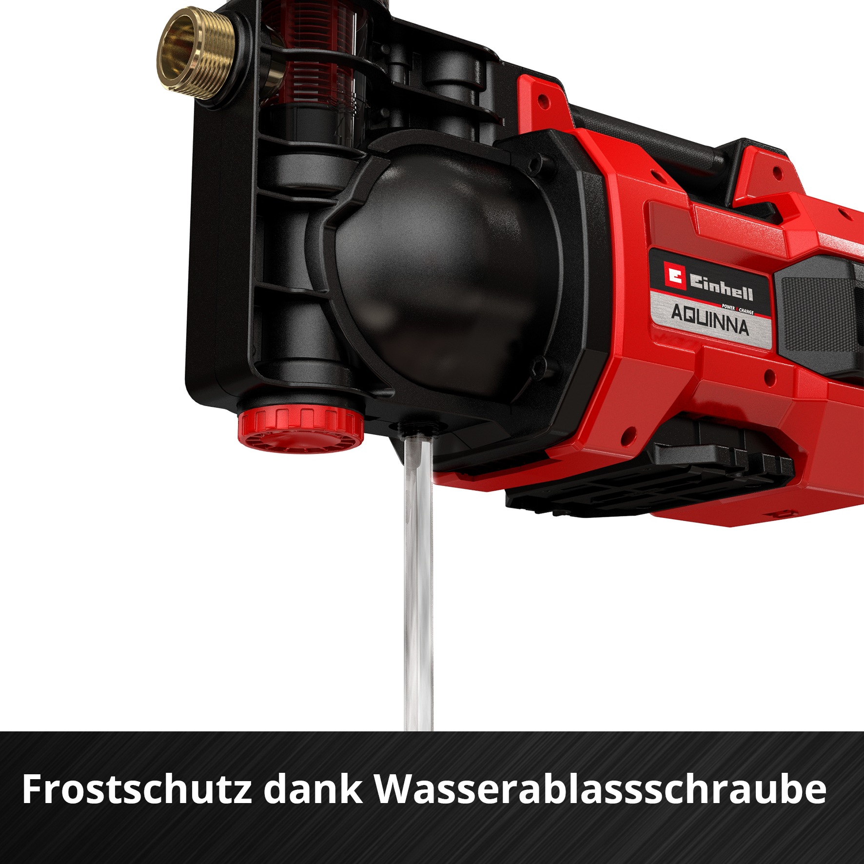 Einhell Akku-Gartenpumpe »AQUINNA 18/30 F LED AQUINNA 36/38 F LED«, 3.800 l/h, Power X-Change, ohne Akku und Ladegerät