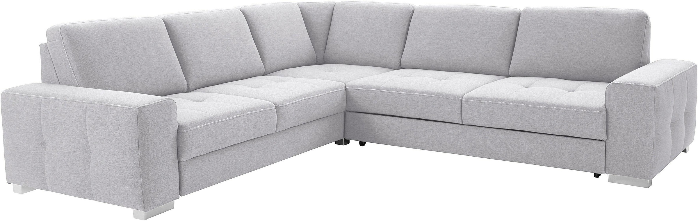 sit&more Ecksofa »Santorini L-Form«, mit Federkern und Sitztiefenverstellun günstig online kaufen