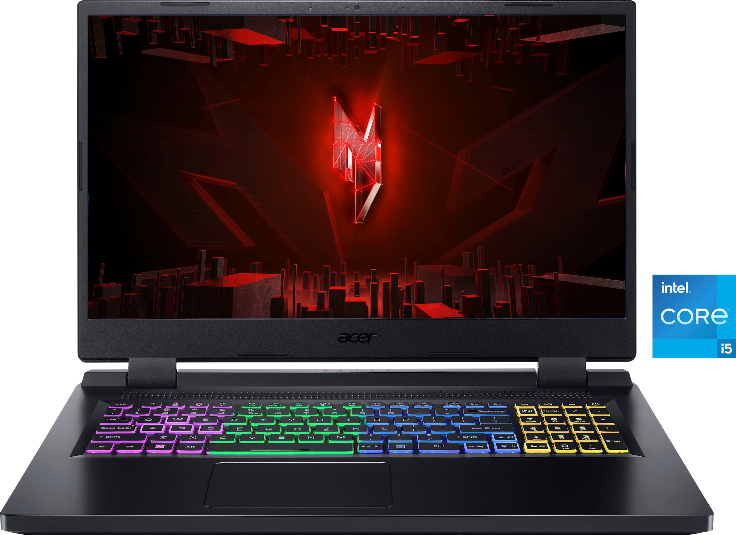 Acer Gaming-Notebook »Nitro 5 AN517-55-54BD«, 43,9 cm, / 17,3 Zoll, Intel, Core  i5, GeForce RTX 4050, 512 GB SSD, Thunderbolt™ 4 online kaufen