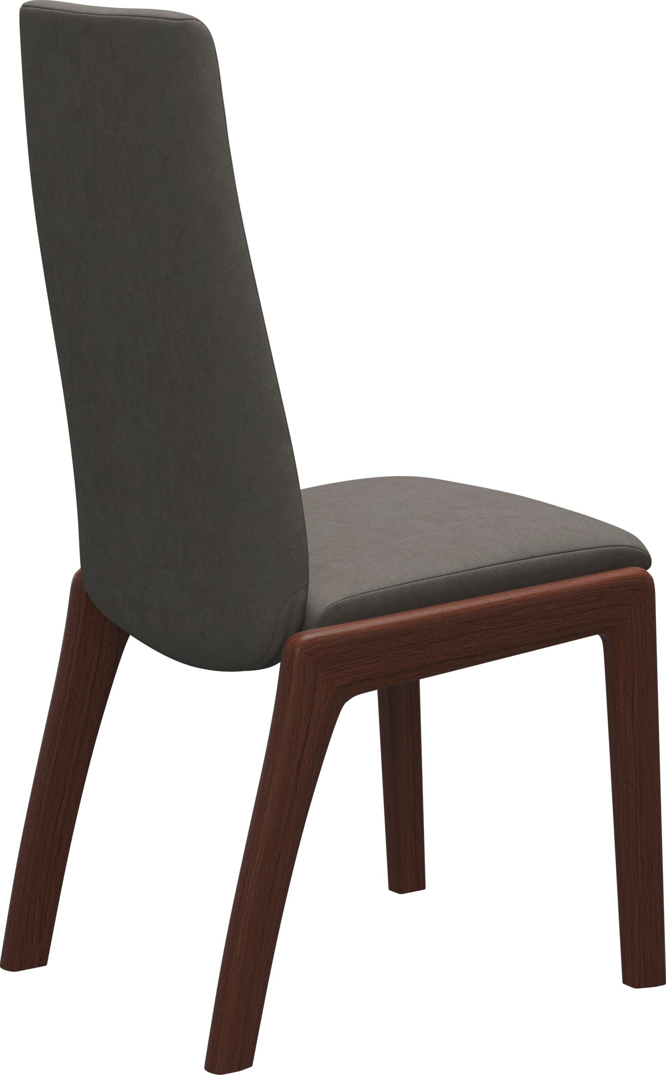 Stressless® Polsterstuhl »Laurel«, Microfaser DINAMICA, High Back, Größe M, mit abgerundeten Beinen in Walnuss