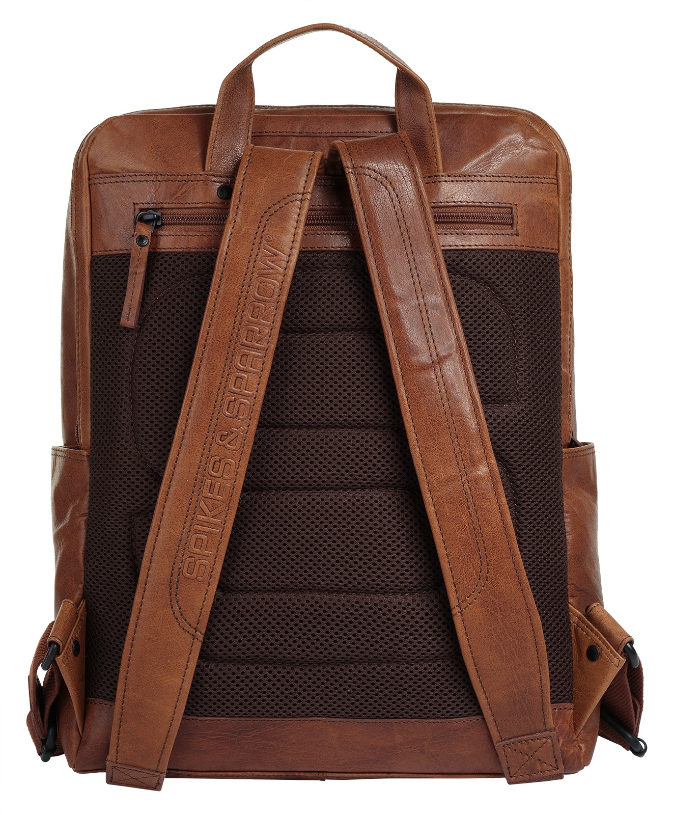 Spikes & Sparrow Laptoprucksack, echt Leder
