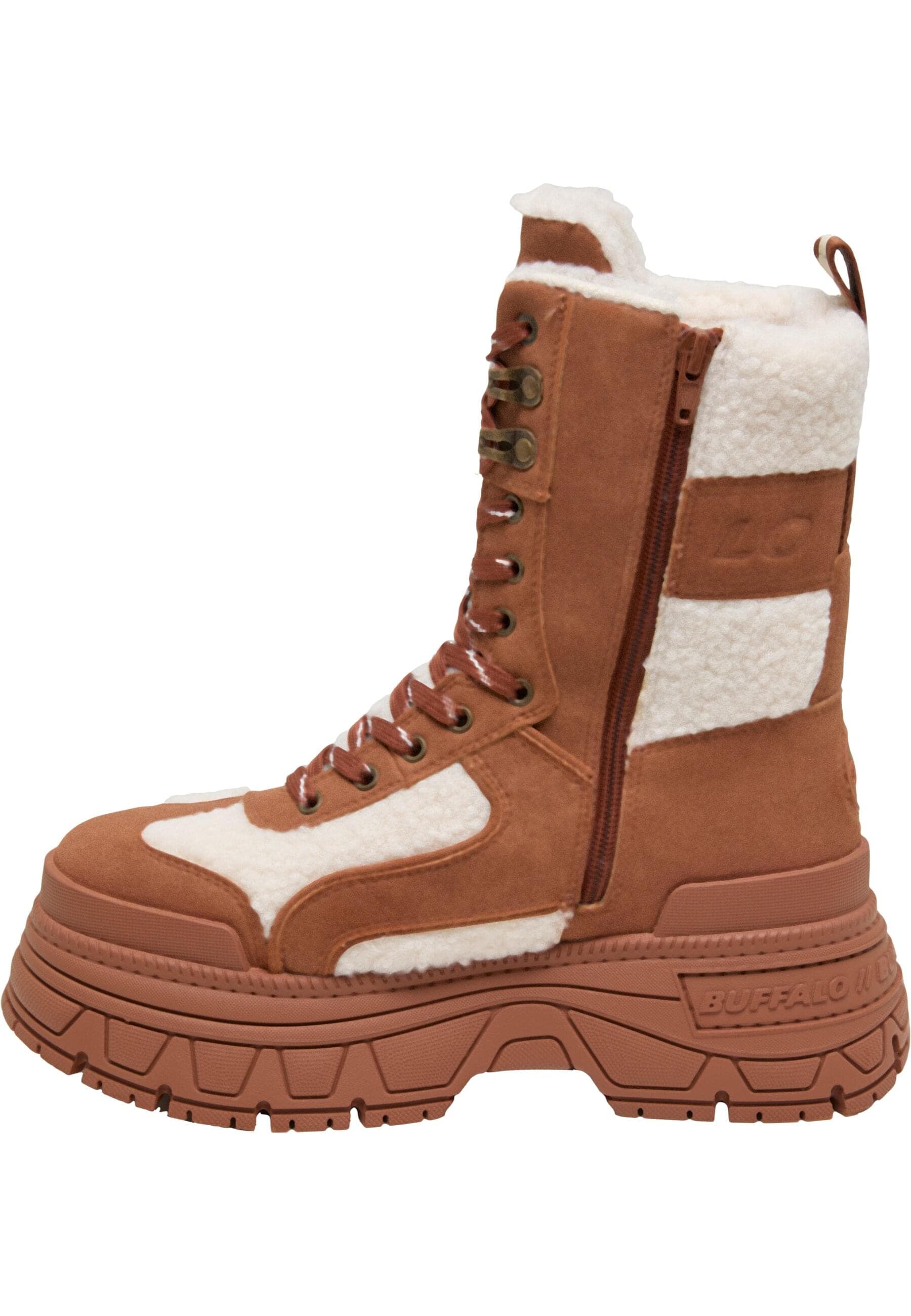 Buffalo Stiefel »Buffalo FUSION COM HI WARM - VEGAN NUBUCK/FUR«