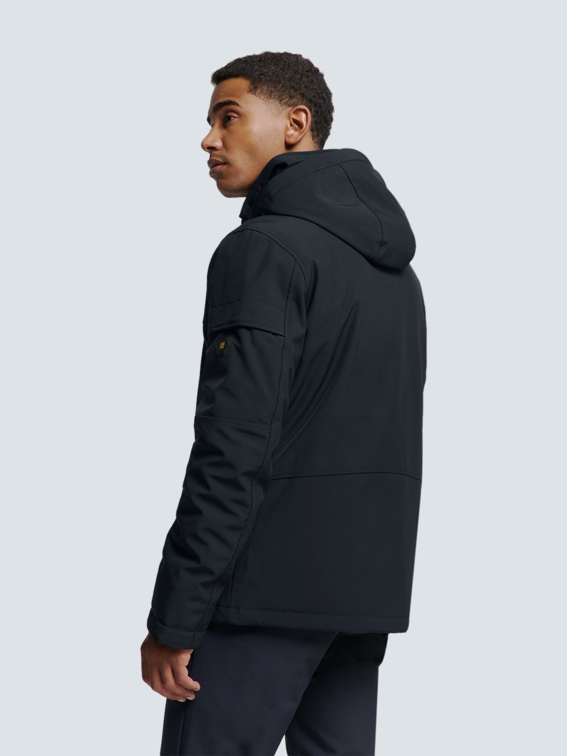 NO EXCESS Softshelljacke »No Excess Softshell-Kapuzenjacke«