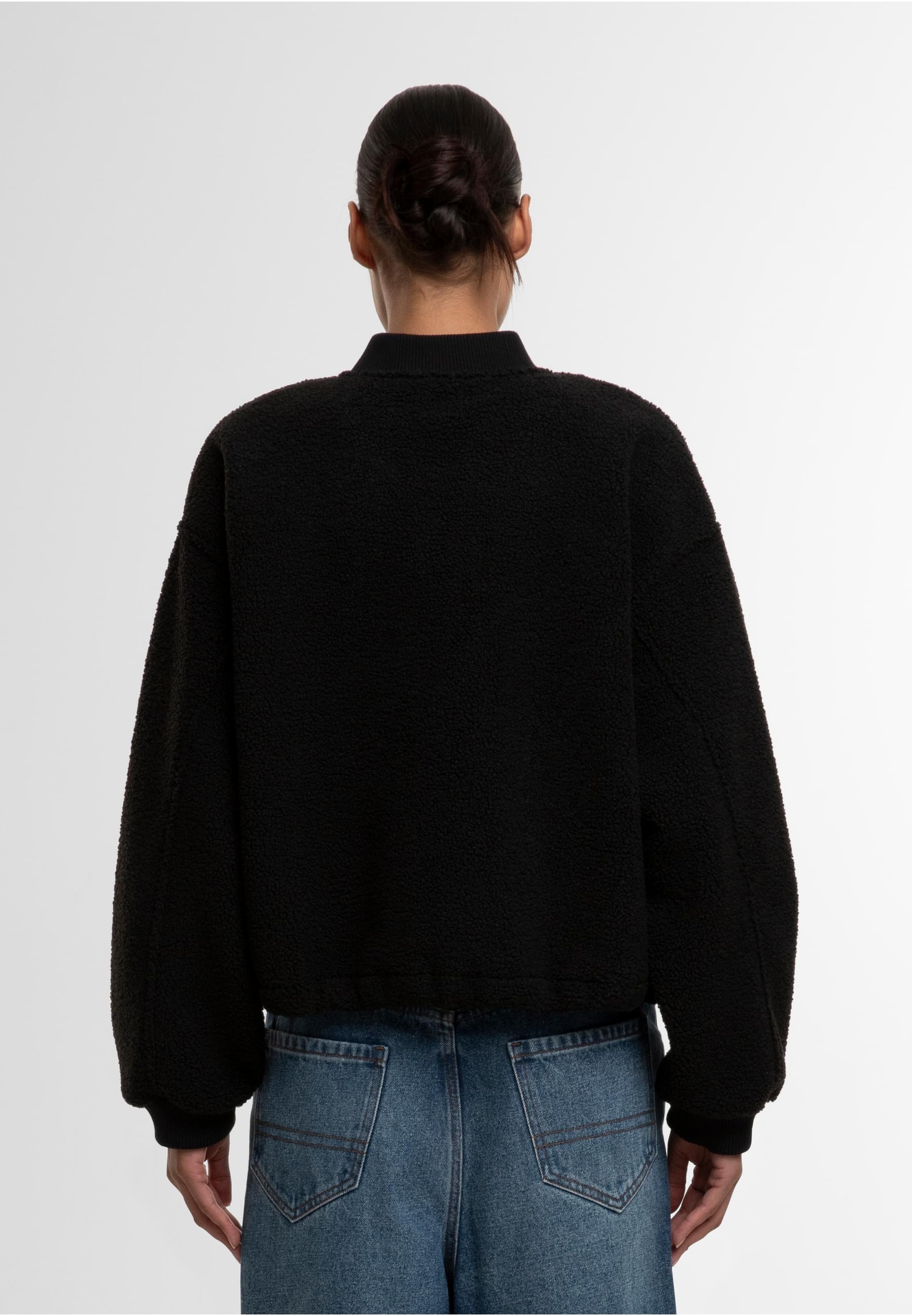 URBAN CLASSICS Bomberjacke »Urban Classics Ladies Structured Bomber Jacket« 1 Stk. tlg. ohne Kapuze