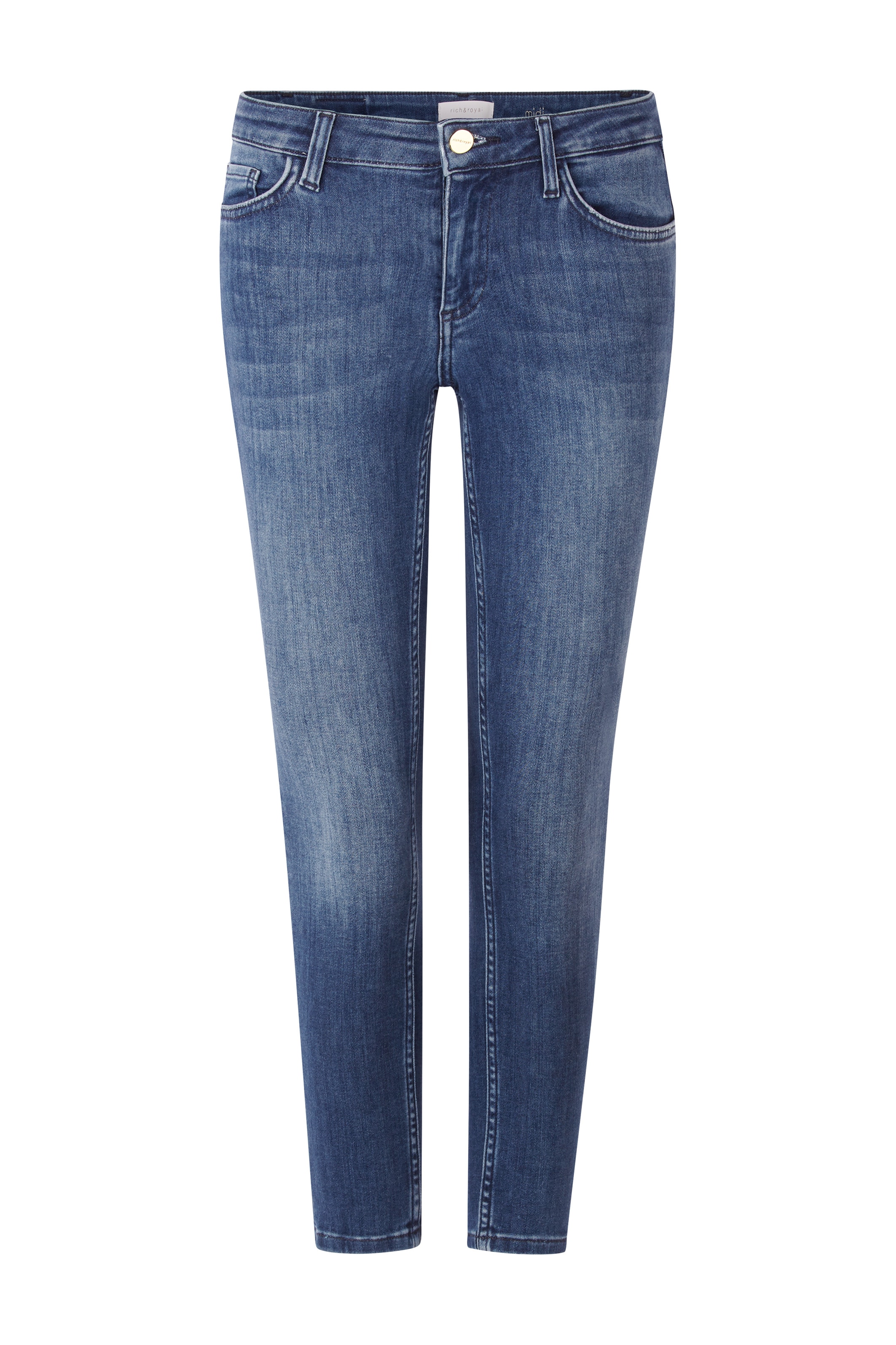 Rich & Royal Skinny-fit-Jeans, in schmaler Passform