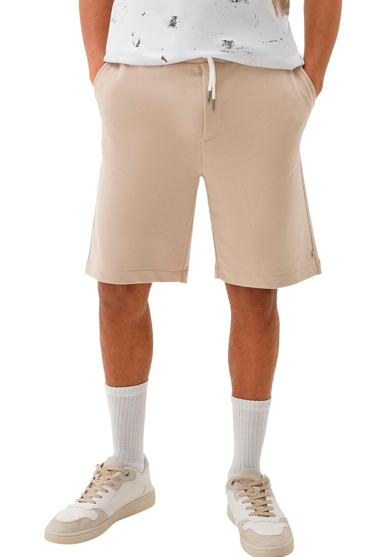 Bild von Q/S by s.Oliver Sweatshorts, mit elastischem Tunnelzugbund