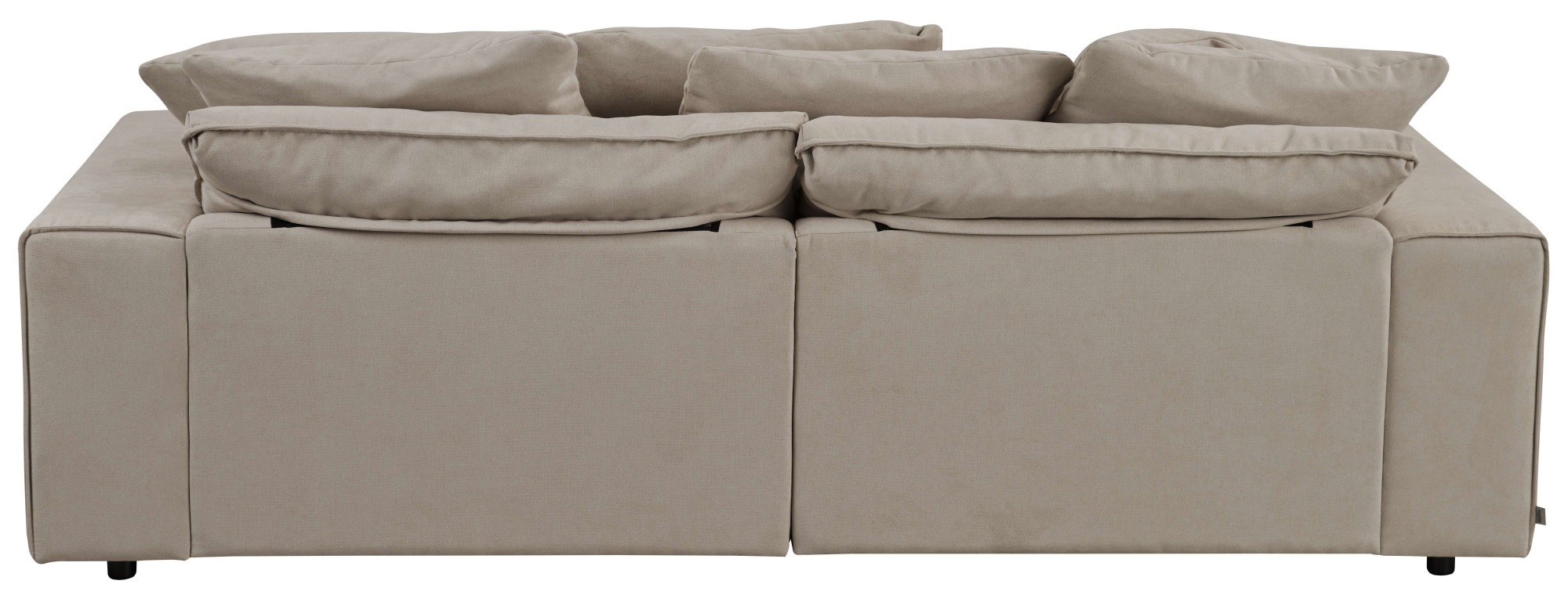 andas 3-Sitzer »Venslev«, Lounge-Sofa, mit extra tiefer Sitzfläche und losen Kissen