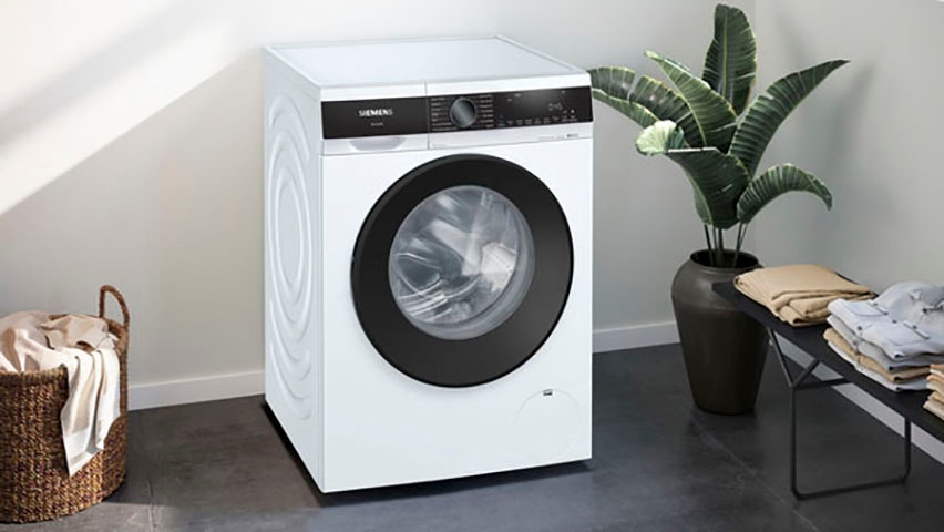SIEMENS Waschmaschine »WG44G2MECO«, Made 1400 Jahre kaufen Germany auf 9 U/min, 4 Raten kg, WG44G2MECO, in Garantie