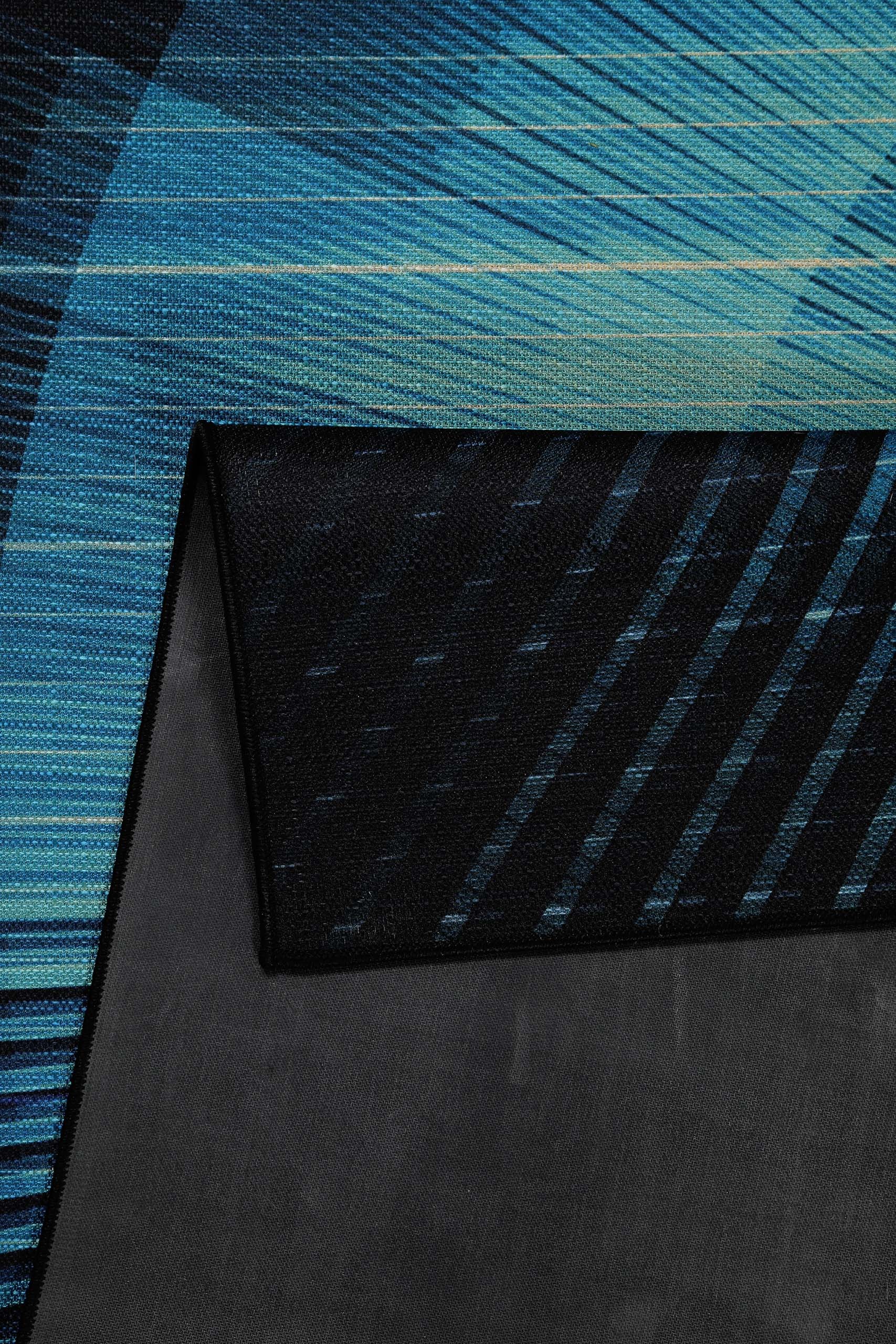 Wecon home Teppich »Cyber Swirl«, rechteckig, 5 mm Höhe, Gamer Teppich, gewebt, Cyberpunk, robust, Gaming Room, rutschfest