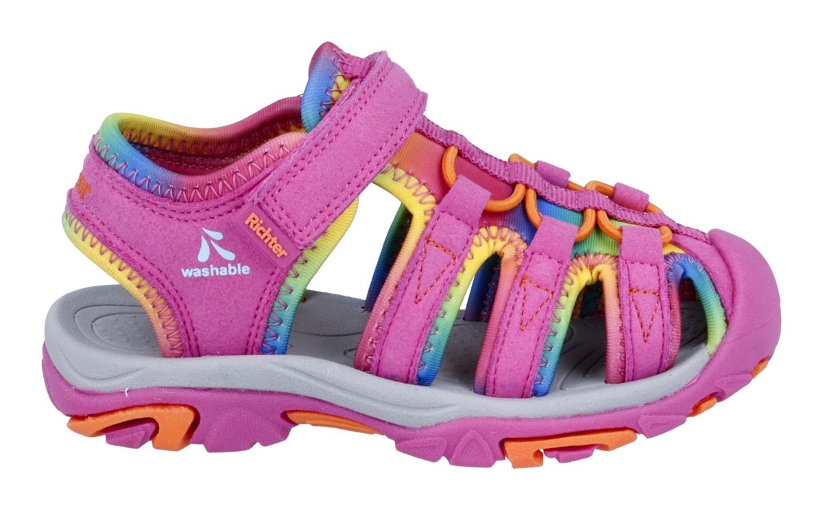 Richter Sandale »Boulder«  Sommerschuh, Riemchensandale, Größenschablone zum Download, mit WMS