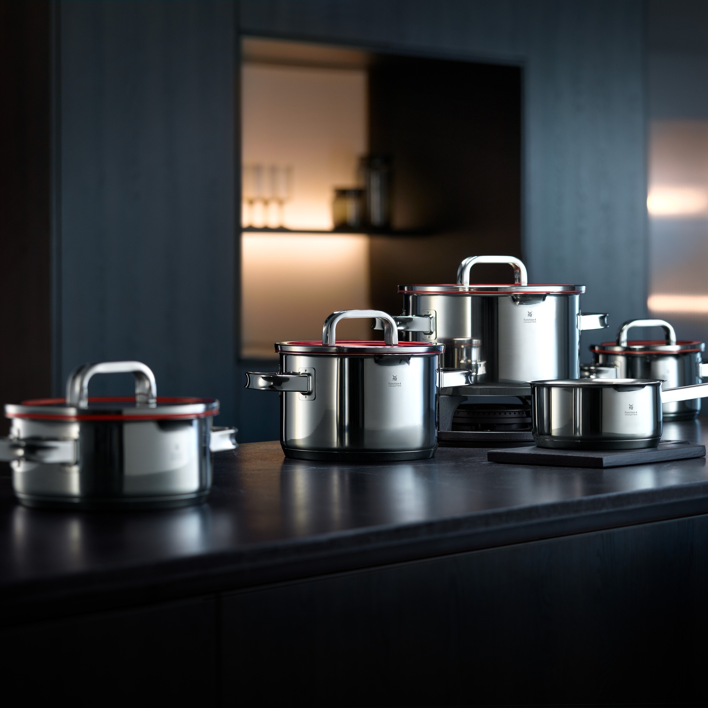 WMF Fleischtopf »Function 4«, Cromargan® Edelstahl Rostfrei 18/10, (2 tlg.) günstig online kaufen