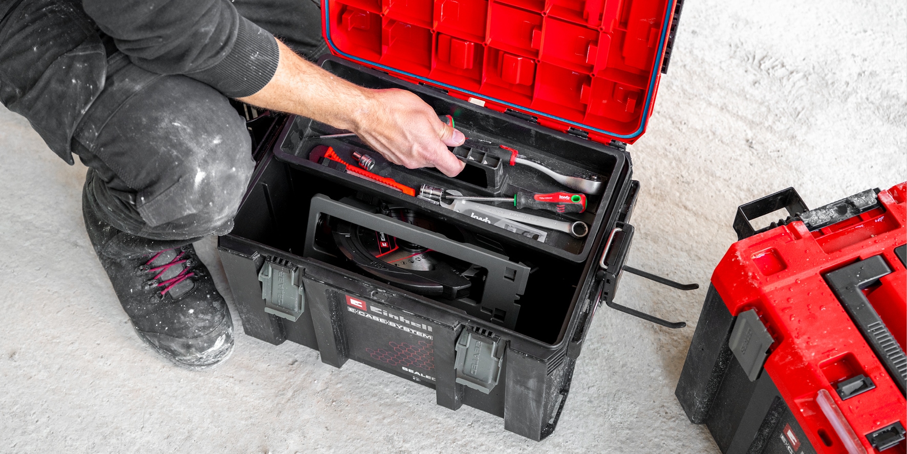 Einhell Werkzeugkoffer »E-Case M SEALED«