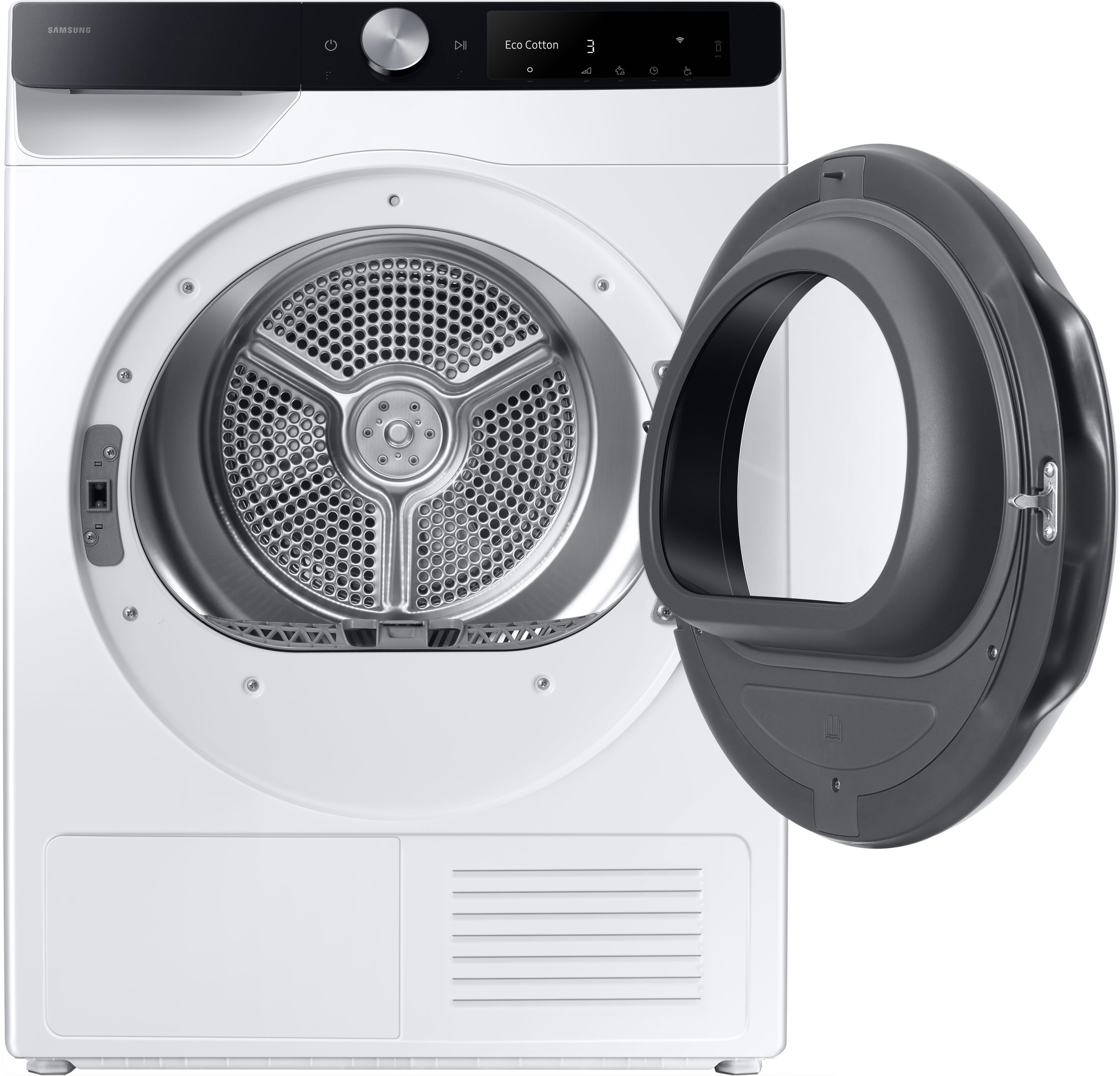 Samsung Wärmepumpentrockner »DV90DG6845LKU2«, DV6400D, 9 kg, Klartext-Display - Eiache und komfortable Bedienung