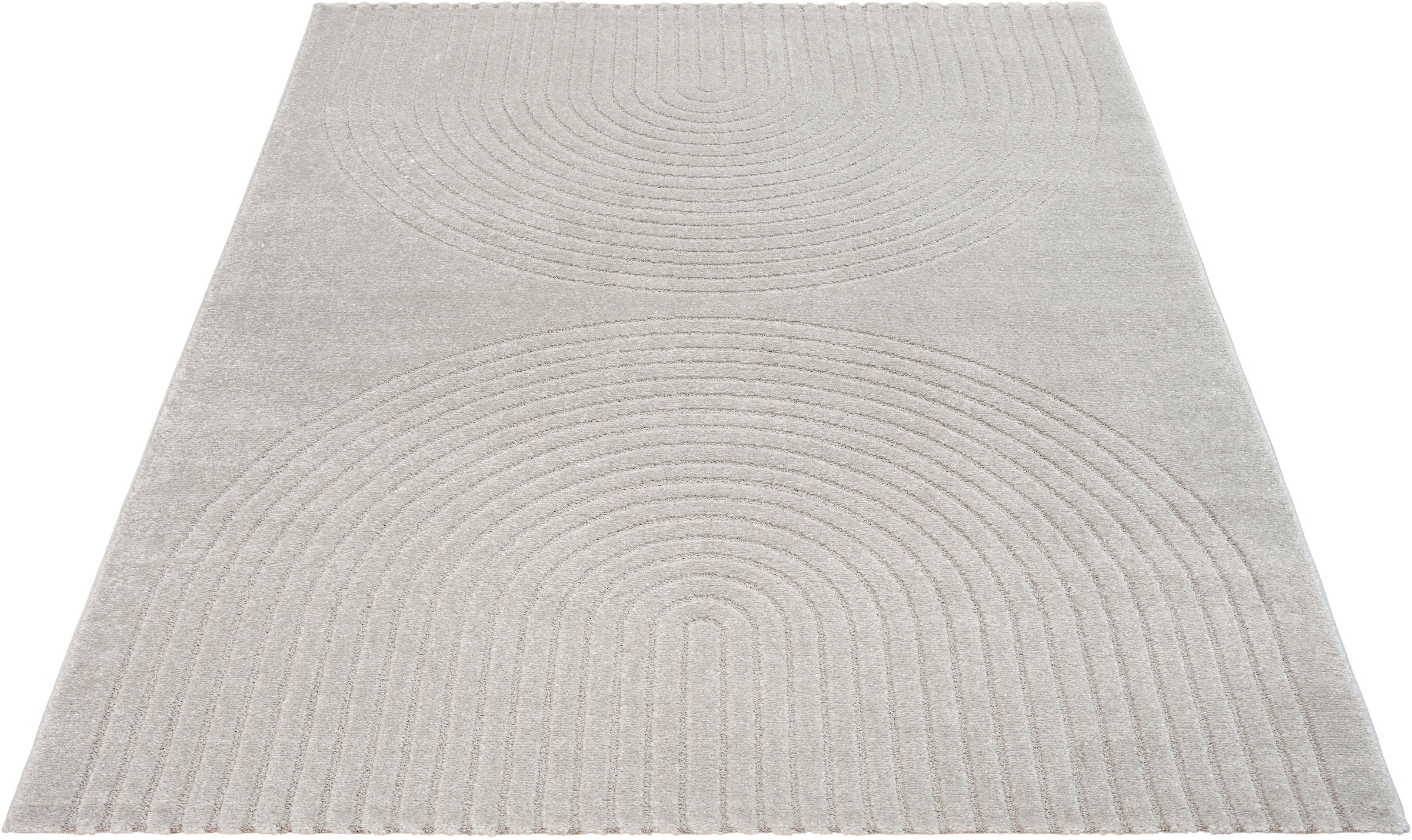 merinos Teppich »Eclipse« rechteckig 14 mm Höhe moderner Wohnzimmer Teppich, geometrisches Design