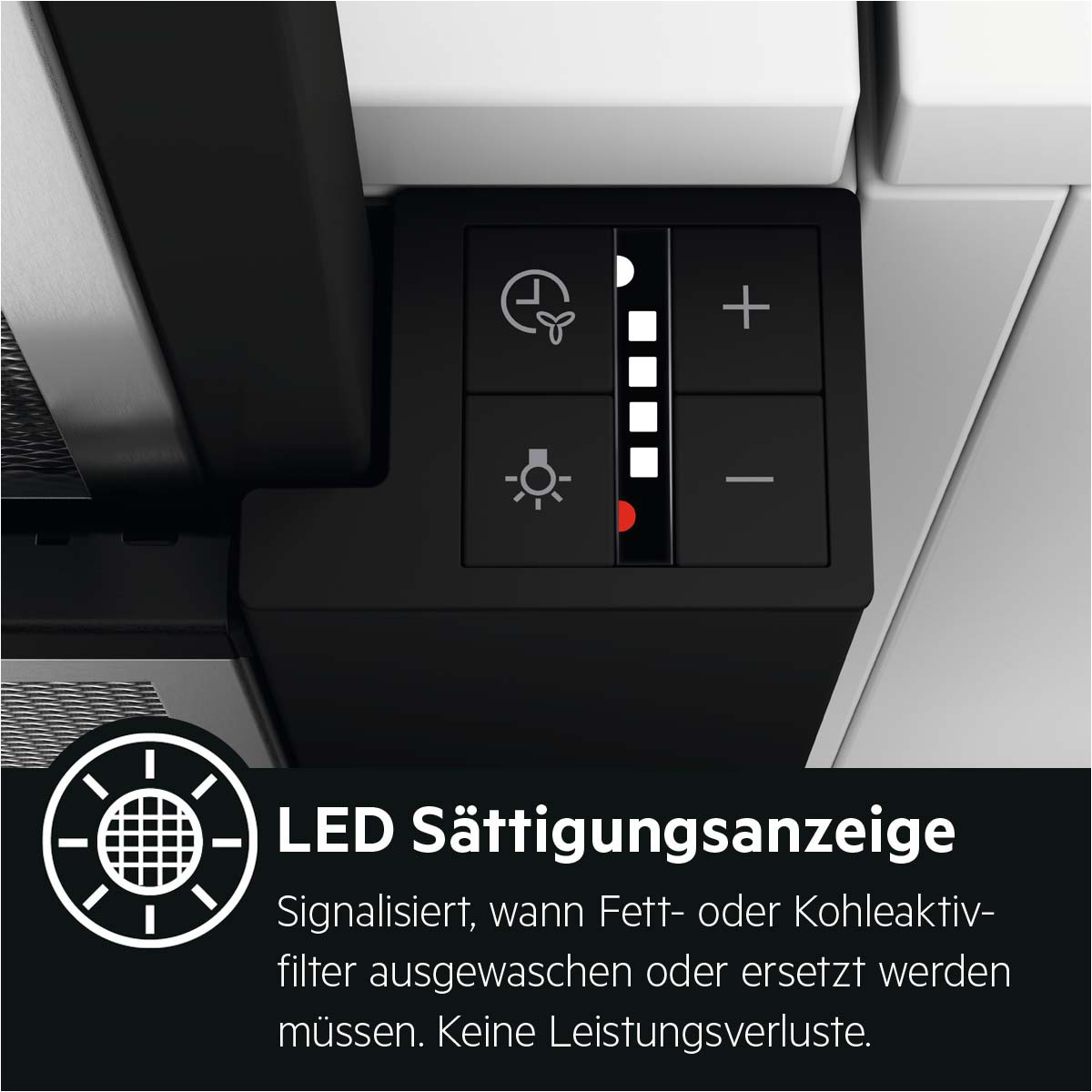 AEG Wandhaube »DPE5660B«, Serie 5000, Hochleistungsmotor