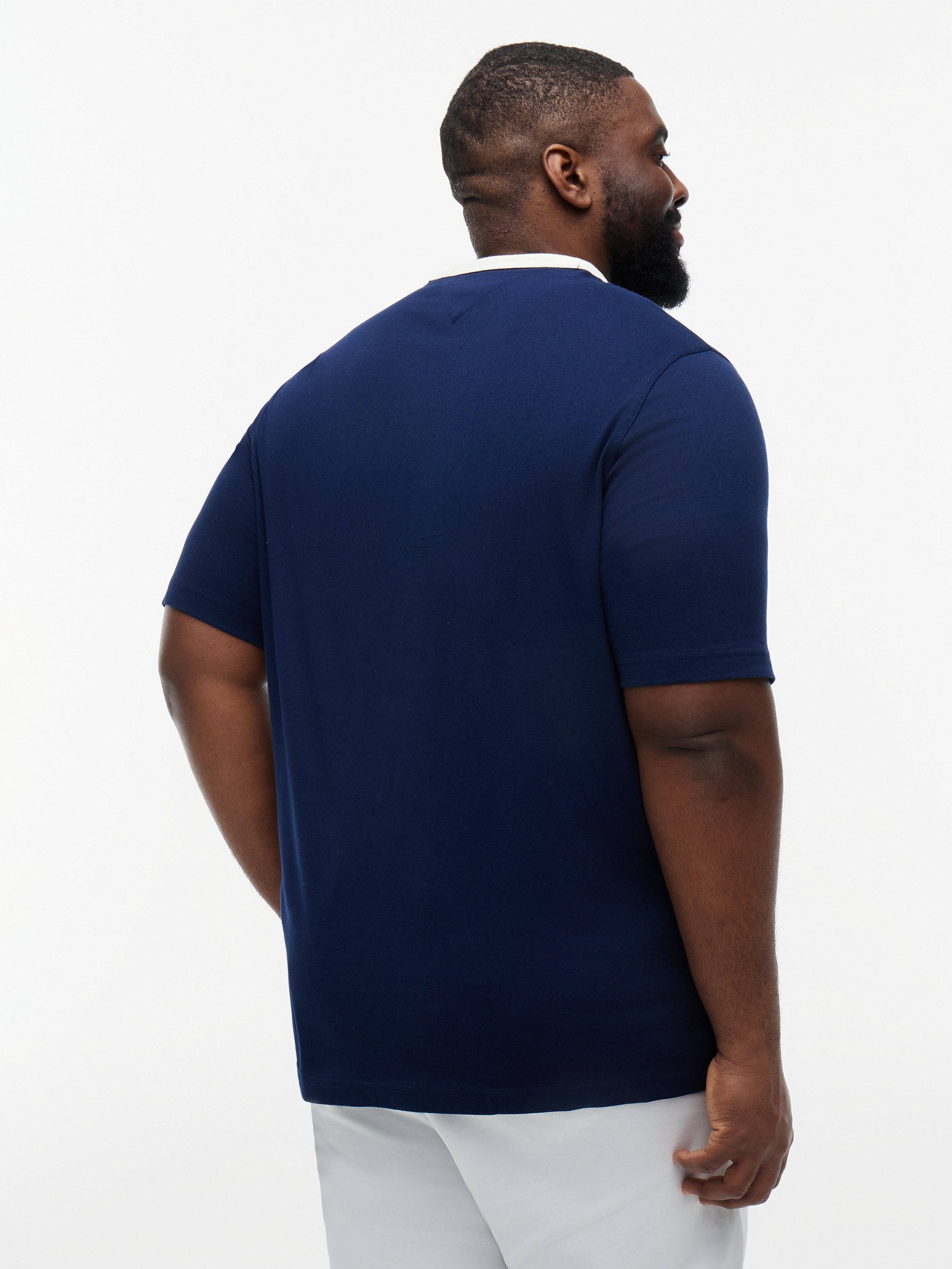 Tommy Hilfiger Big & Tall T-Shirt »BT-MESH NECKTRIM« Große Größen