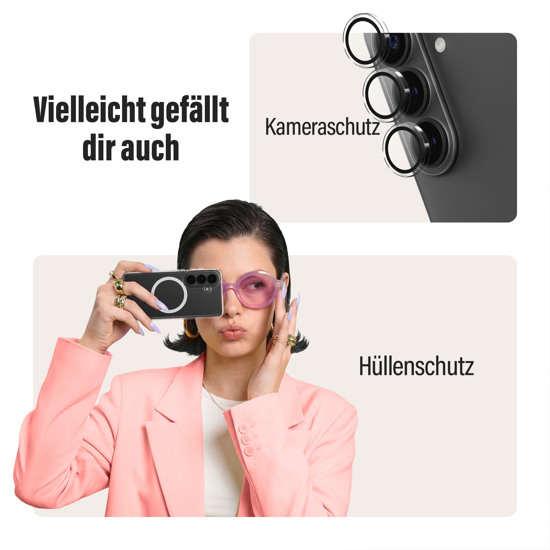 CARE by PanzerGlass Displayschutzglas »Ultra-Wide Fit Screen Protector« für Samsung Galaxy S26 Ultra Displayschutzfolie, Schutzfolie, Bildschirmschutz, kratz- & stoßfest