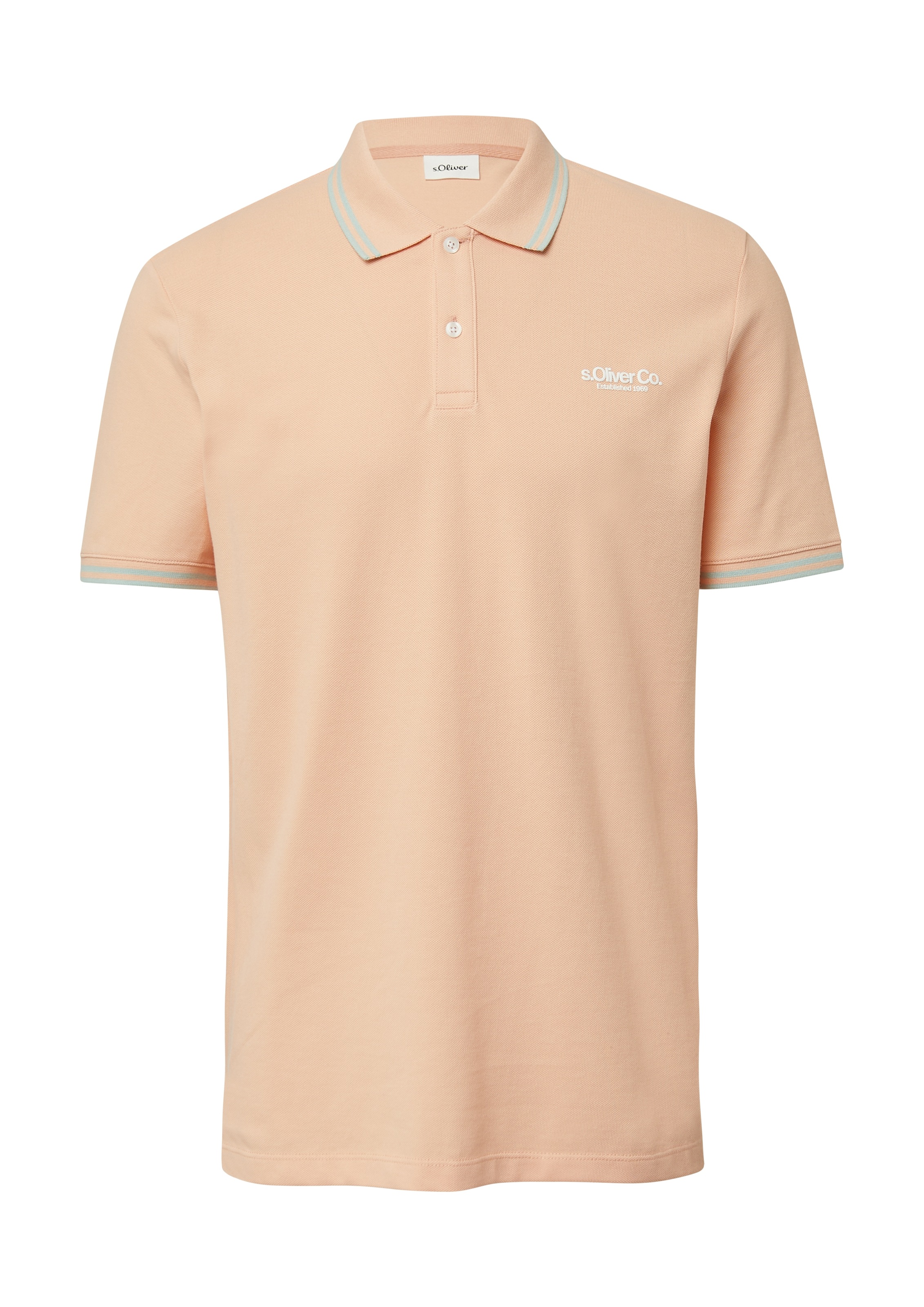s.Oliver Poloshirt, mit Logo Schriftzug